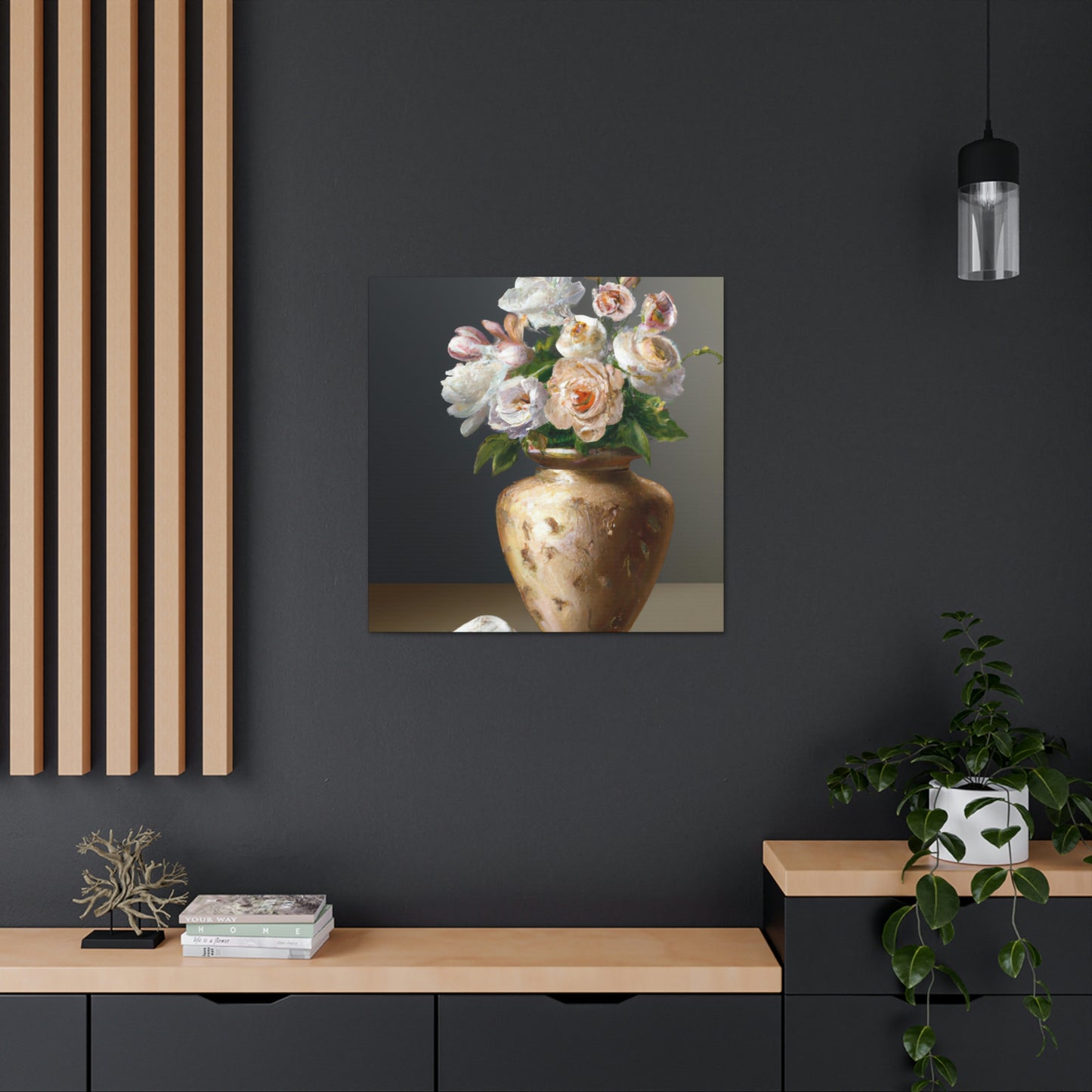 "Floral Delicacy" - Canvas