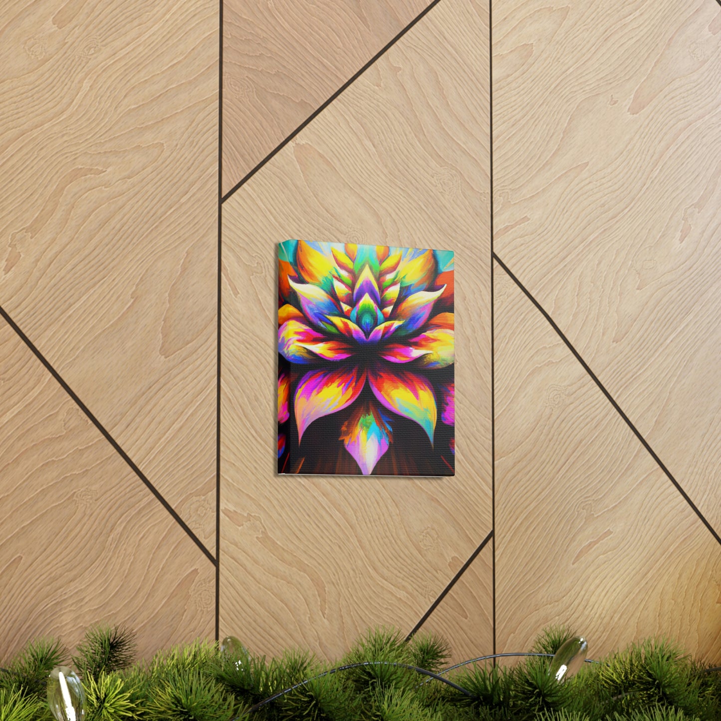 "Vivid Blooms" - Canvas