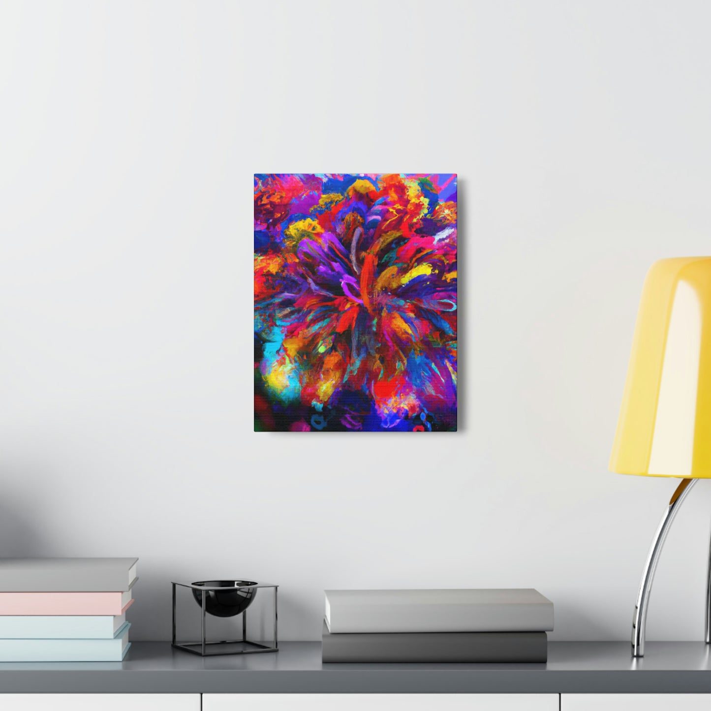 Vibrant Bloom - Canvas