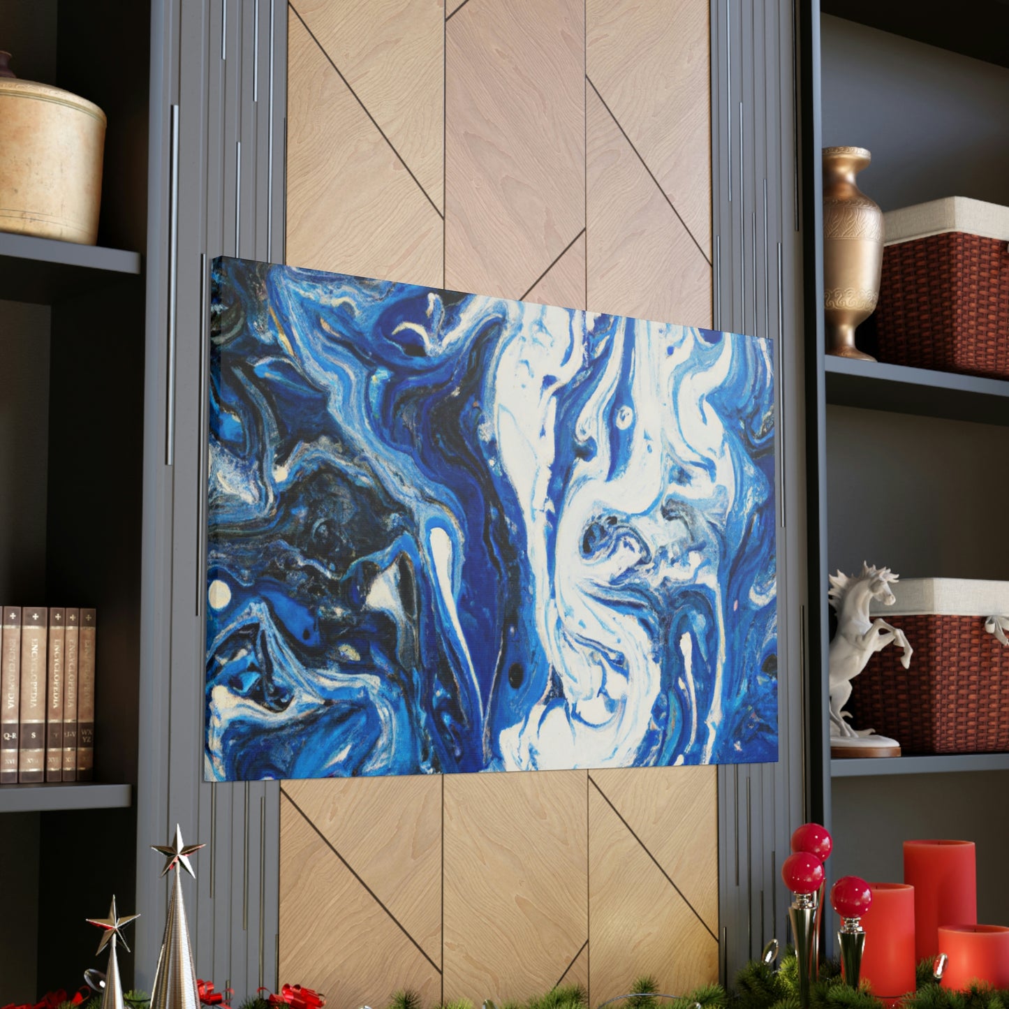 "Aqua Splendor" - Canvas