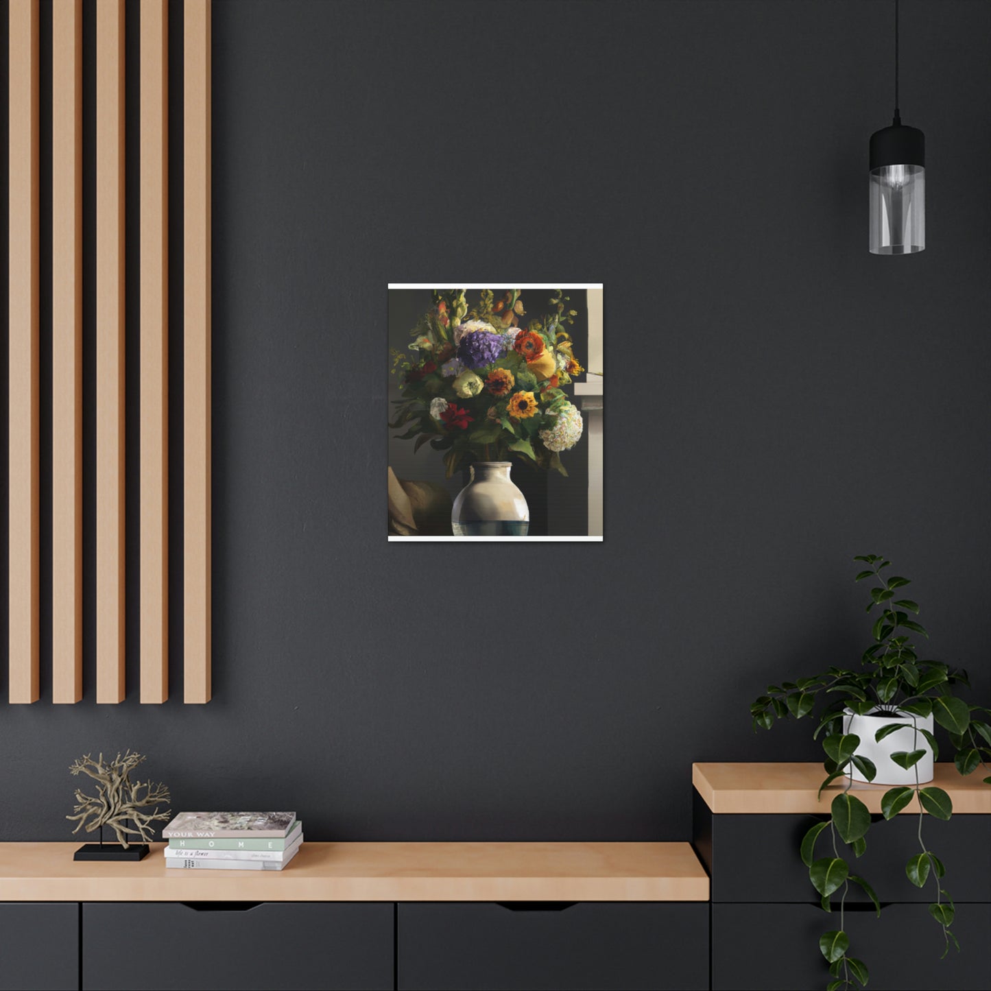 Floral Splendor Dream. - Canvas