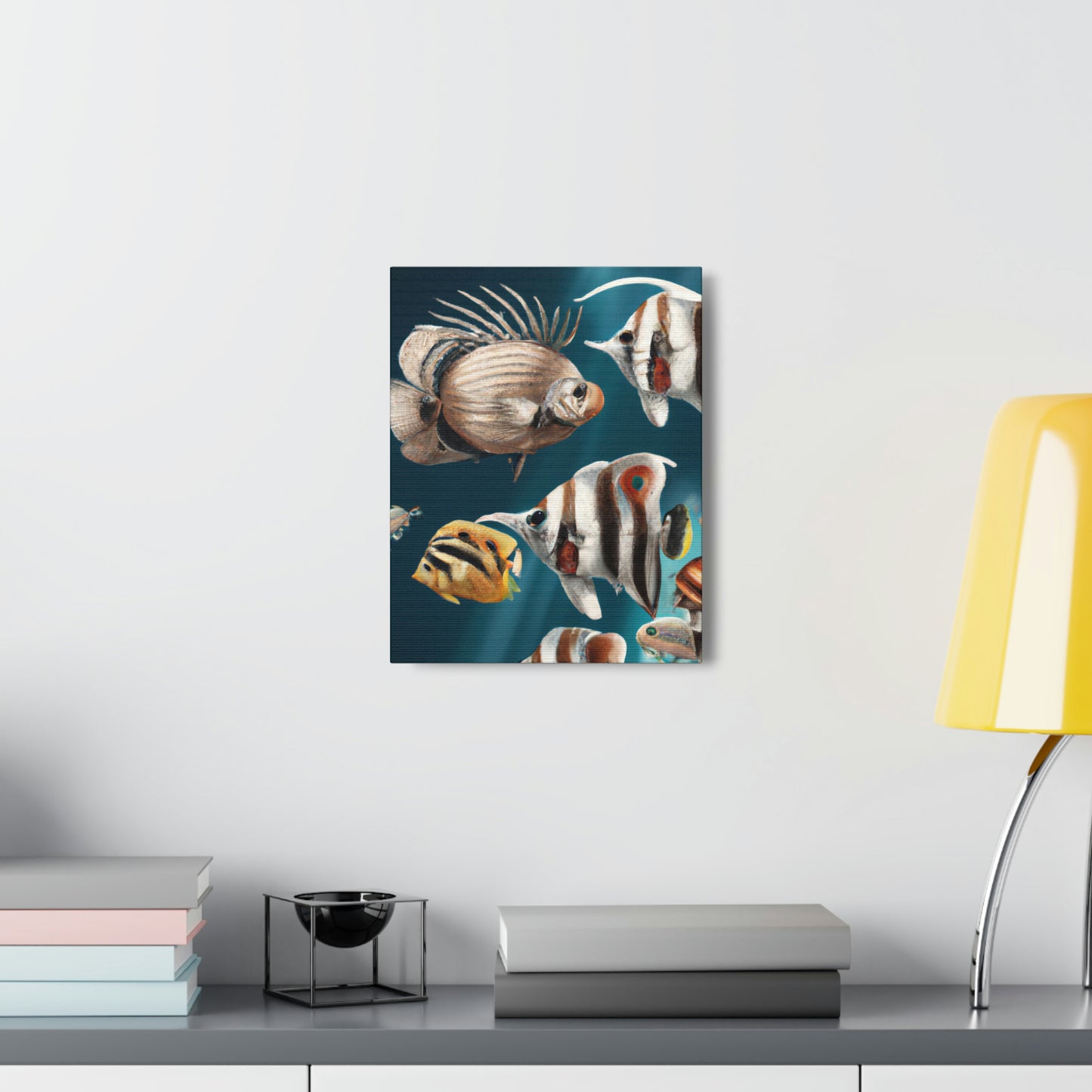 Oceanic Sea Life - Canvas