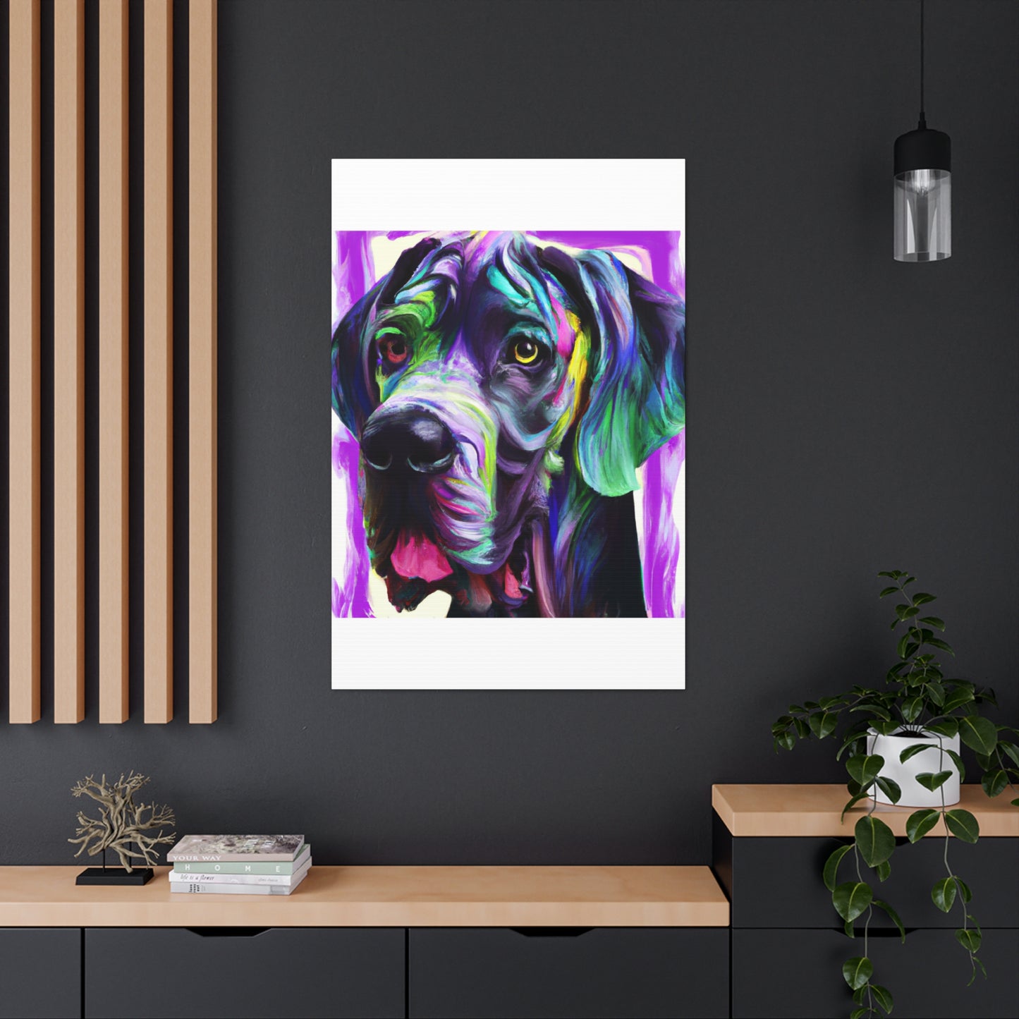 Vibrant Dane Dreams - Canvas