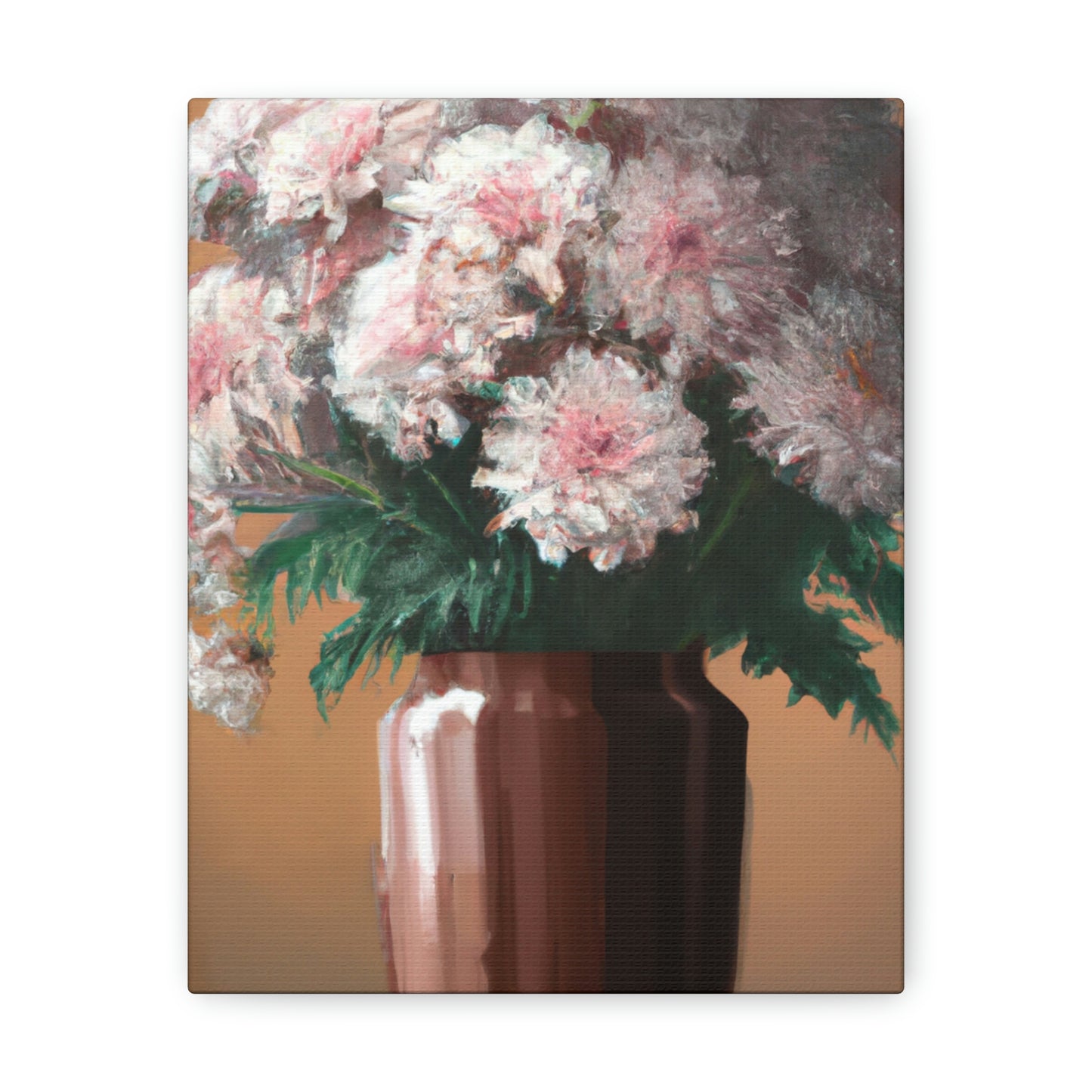 Floral Plushness. - Canvas