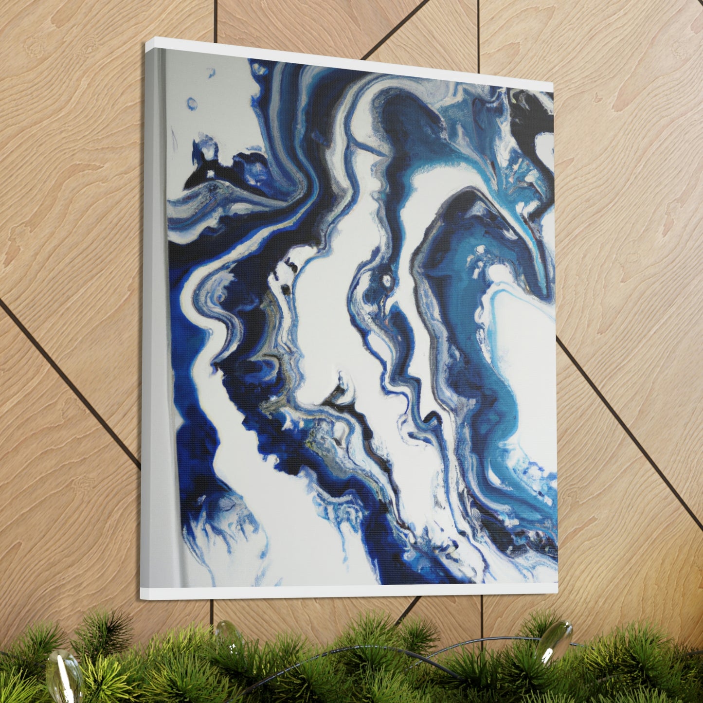 "Blue Bliss" - Canvas