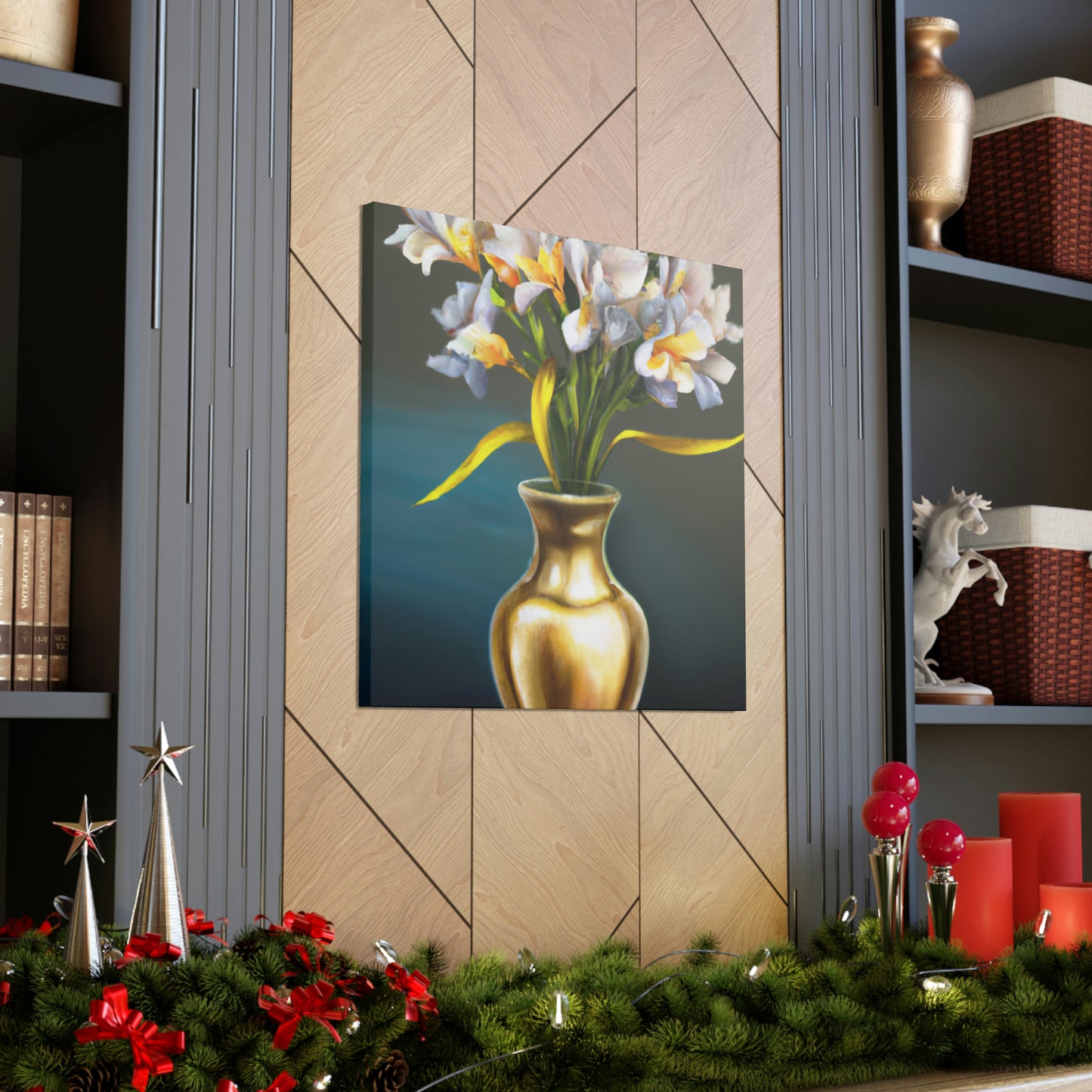 Blooming Artistry. - Canvas