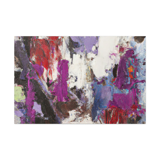 Neon Bloom. - Canvas