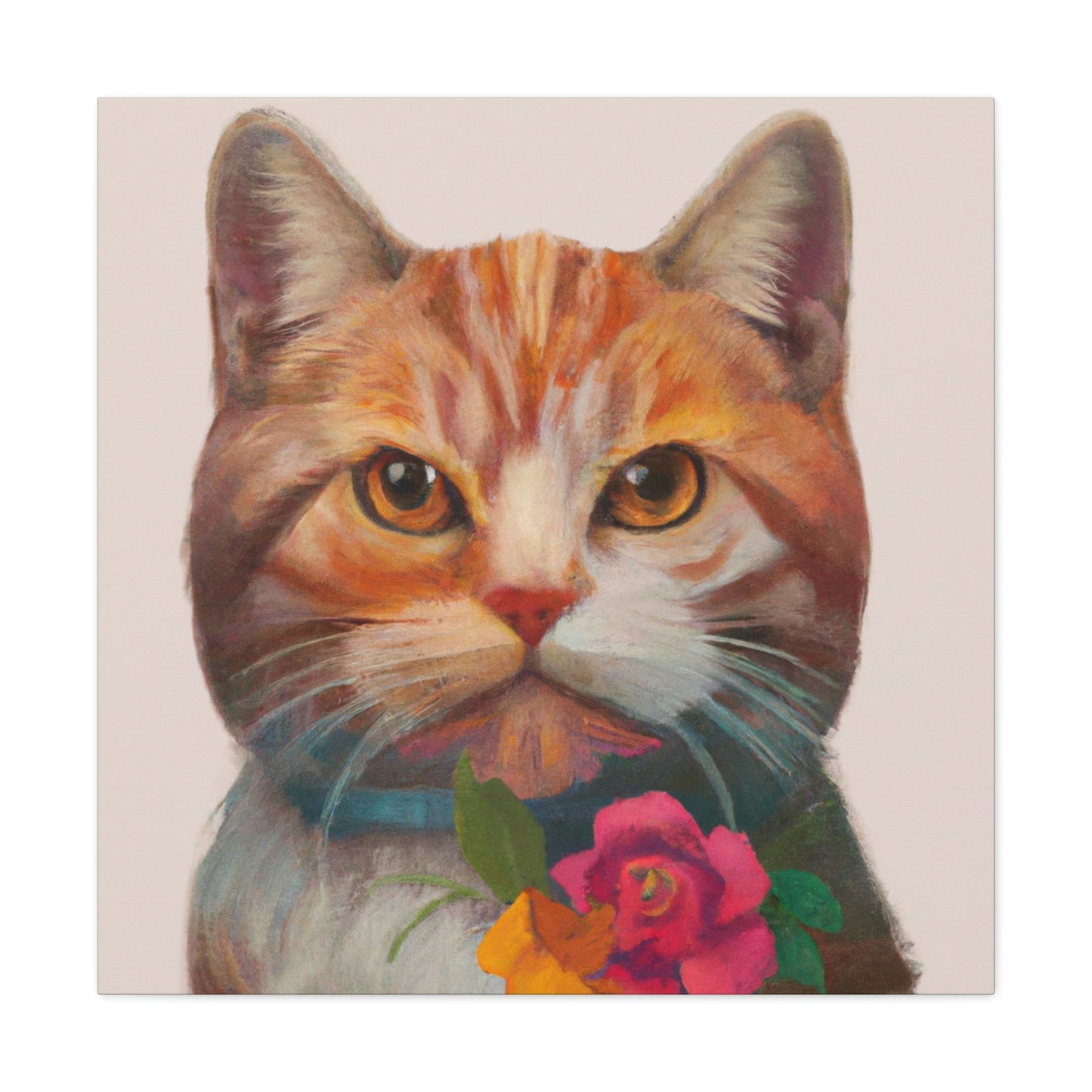 Cat Bliss. - Canvas