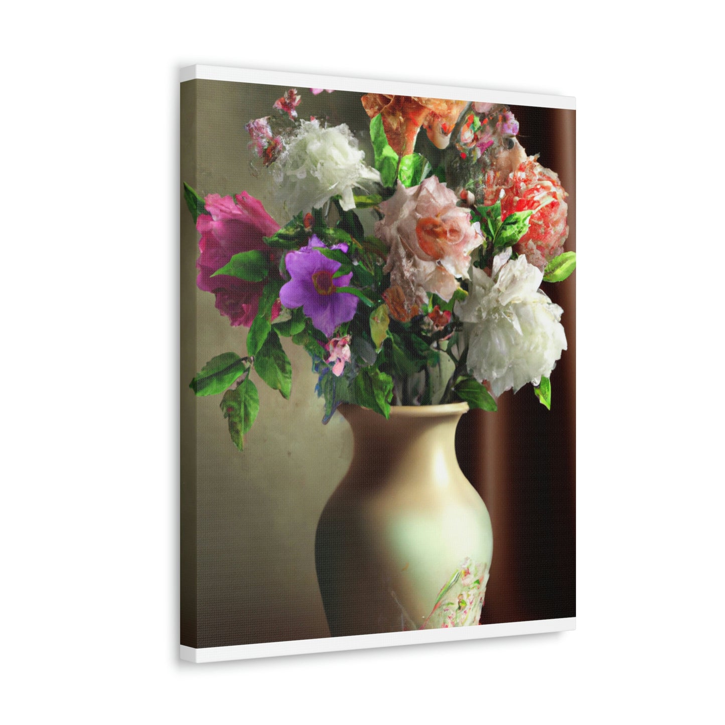 Floral Enchantment. - Canvas