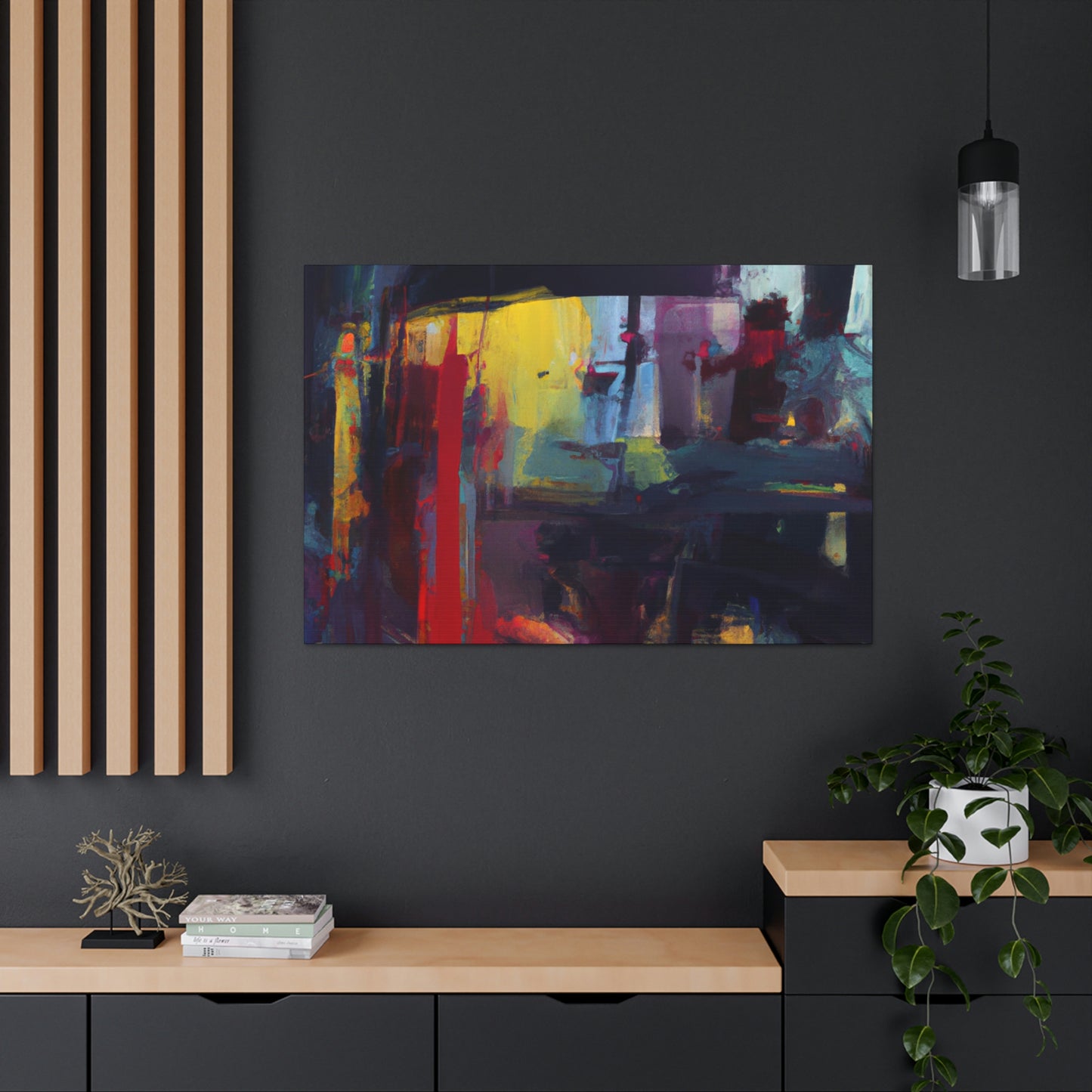 Color Gleam. - Canvas