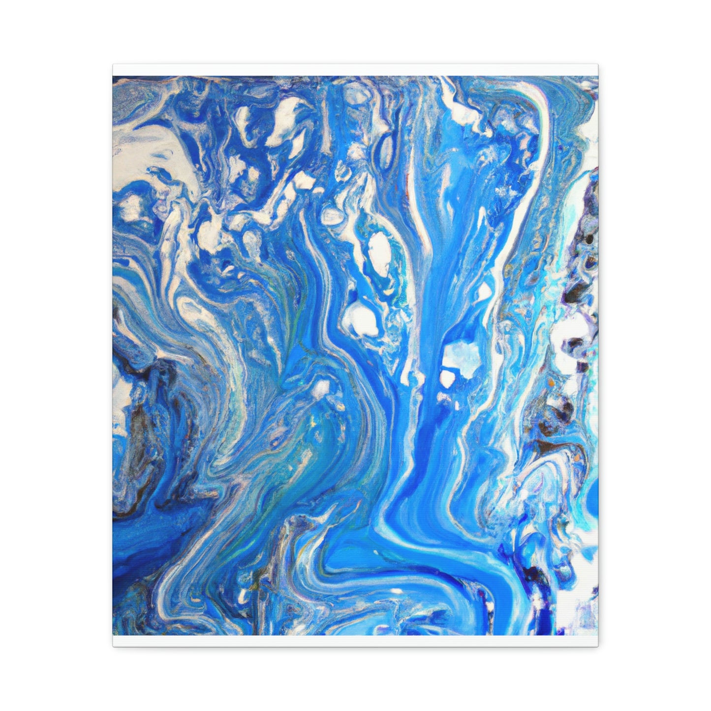 Aqua Bliss. - Canvas