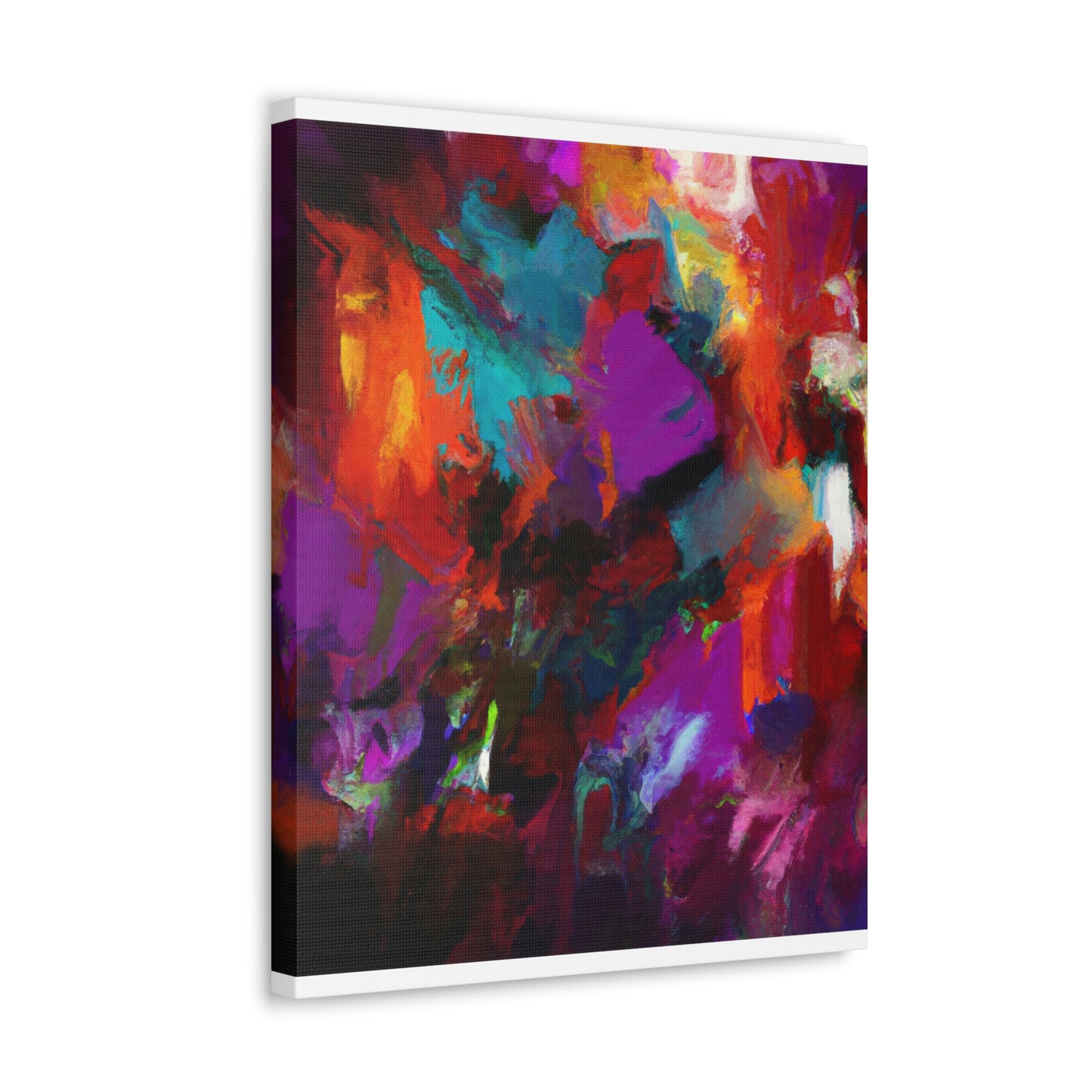 "Color Cascade" - Canvas