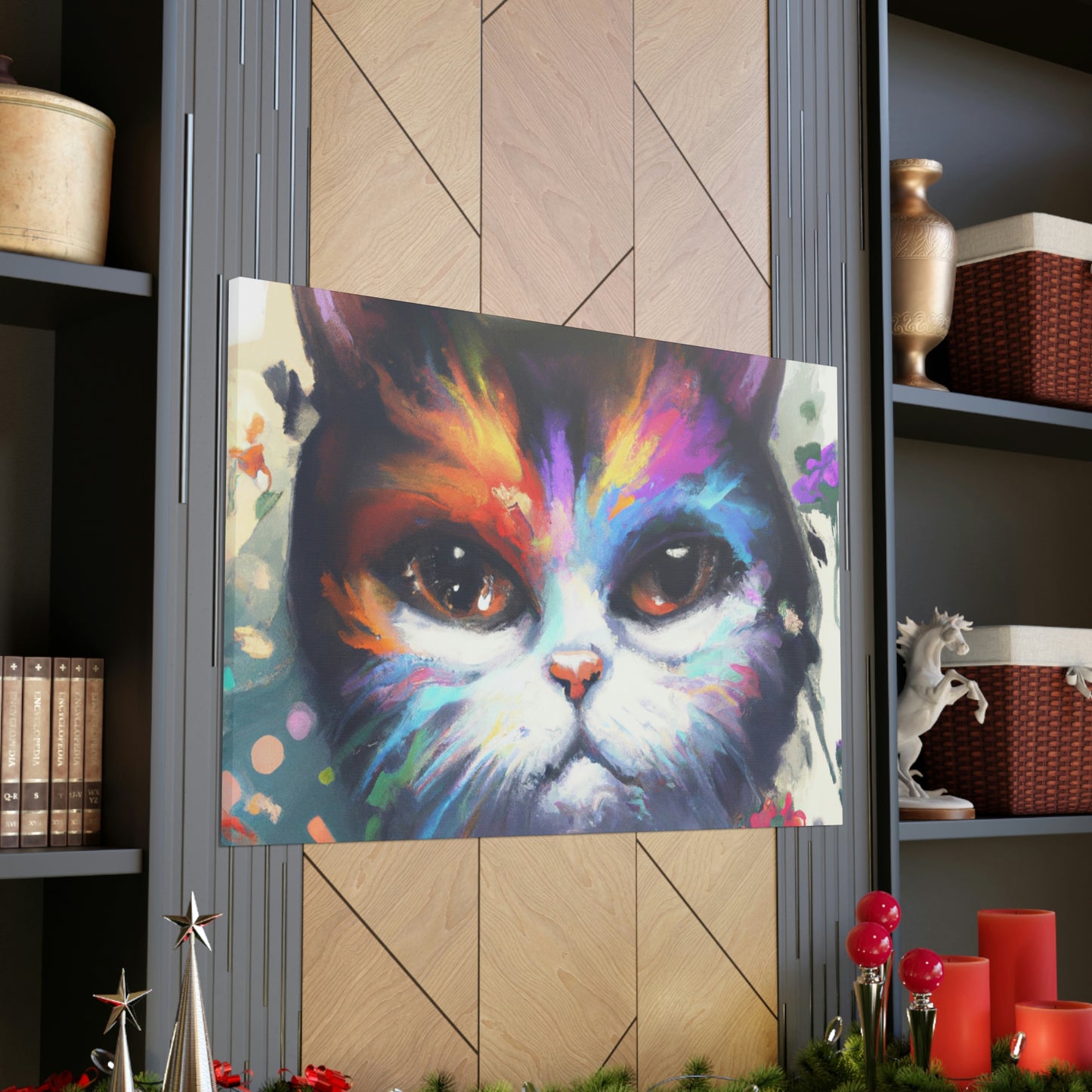 "Dream Cat." - Canvas