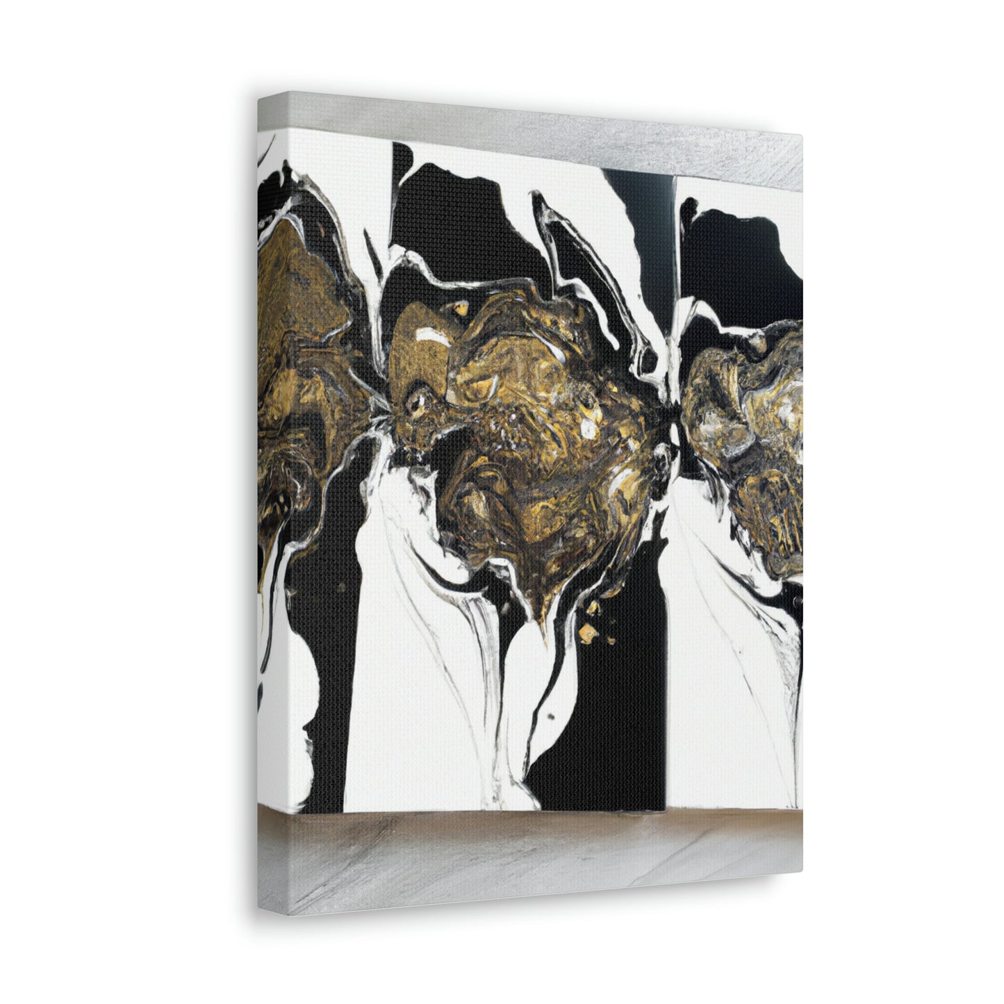Cosmic Glitter Flow. - Canvas