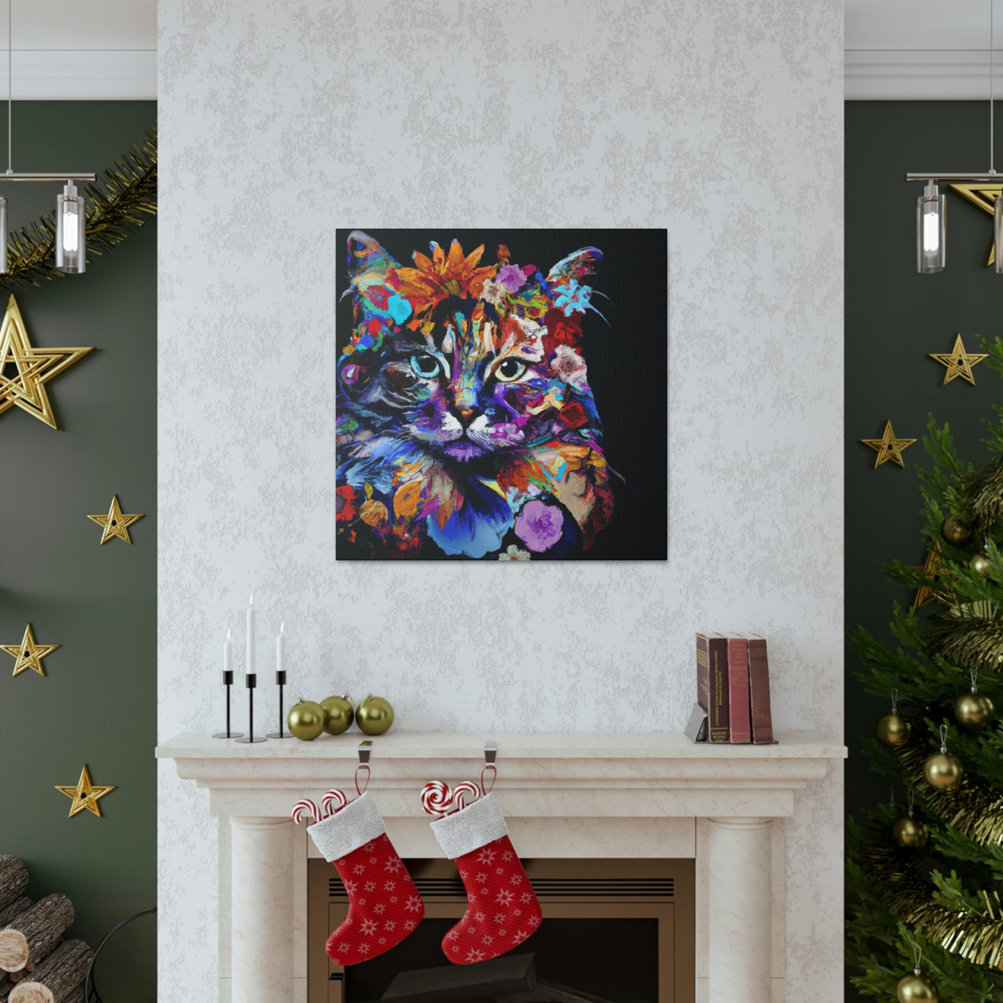 Floracat - Canvas