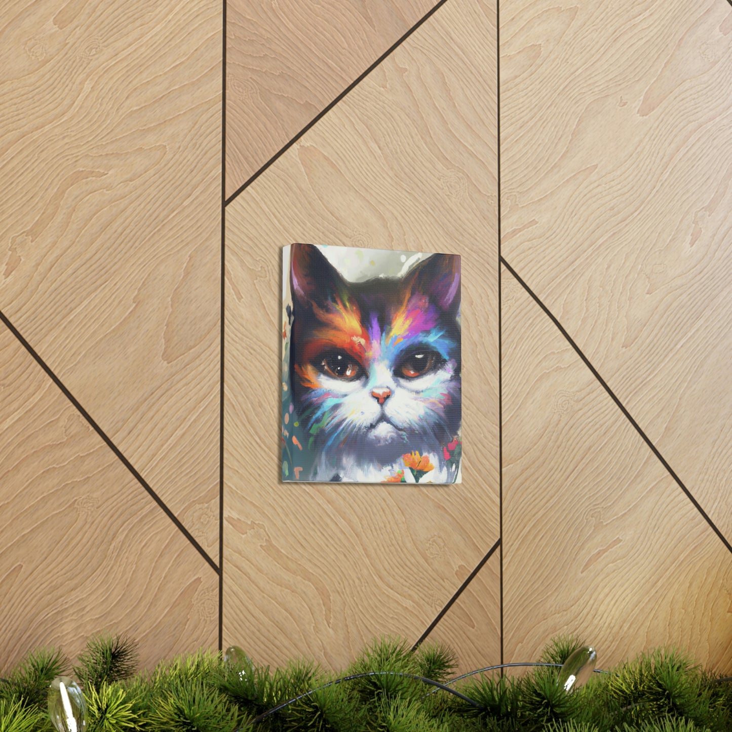 "Dream Cat." - Canvas