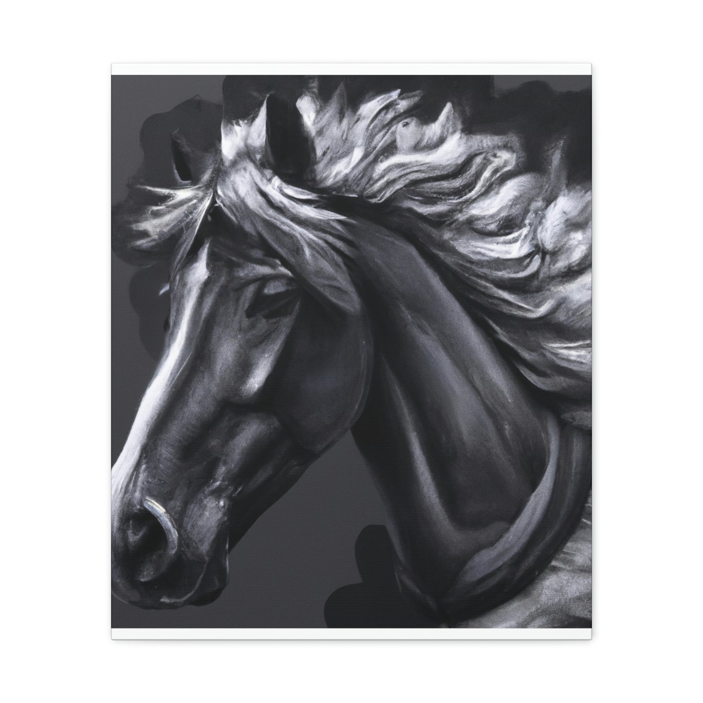 Equine Lattice - Canvas