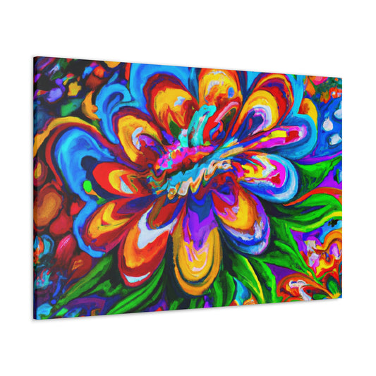 Fantasy Flora. - Canvas