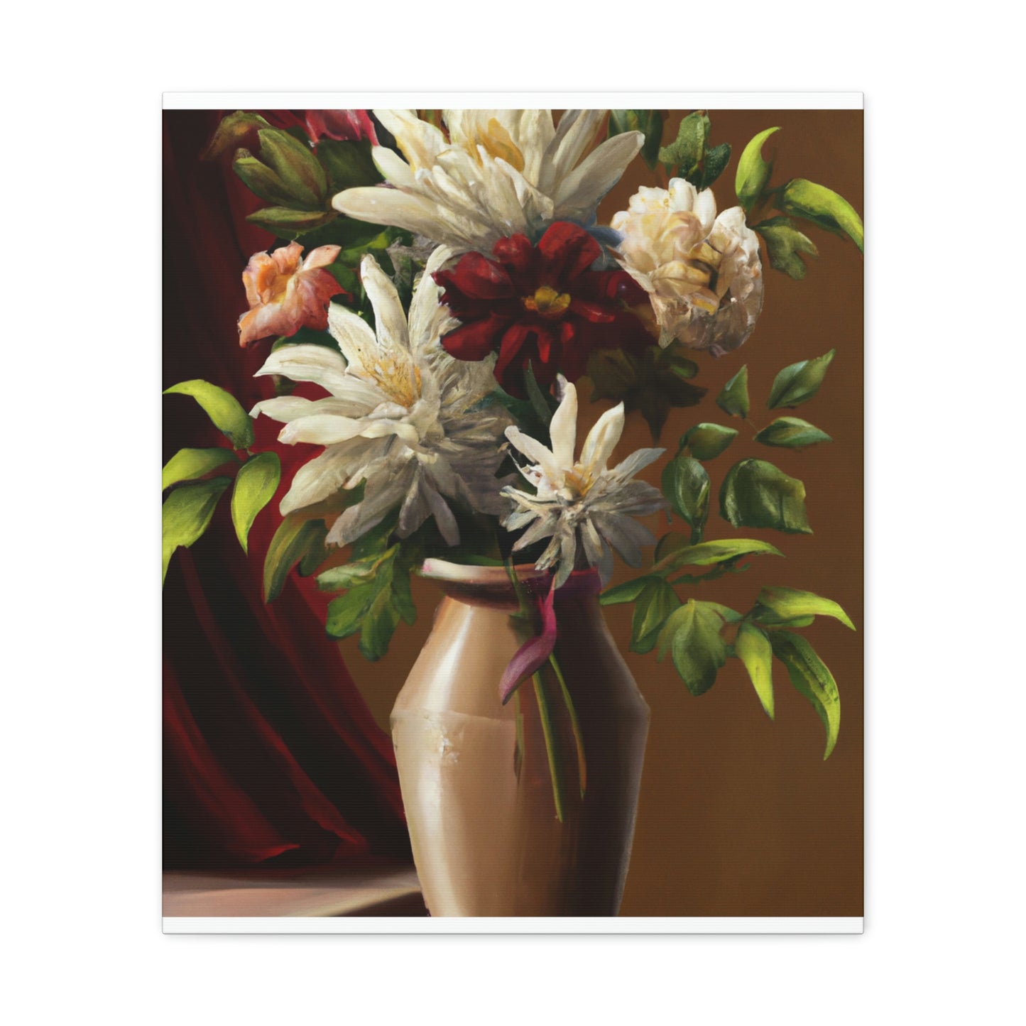 Vibrant Floral Awesomeness. - Canvas