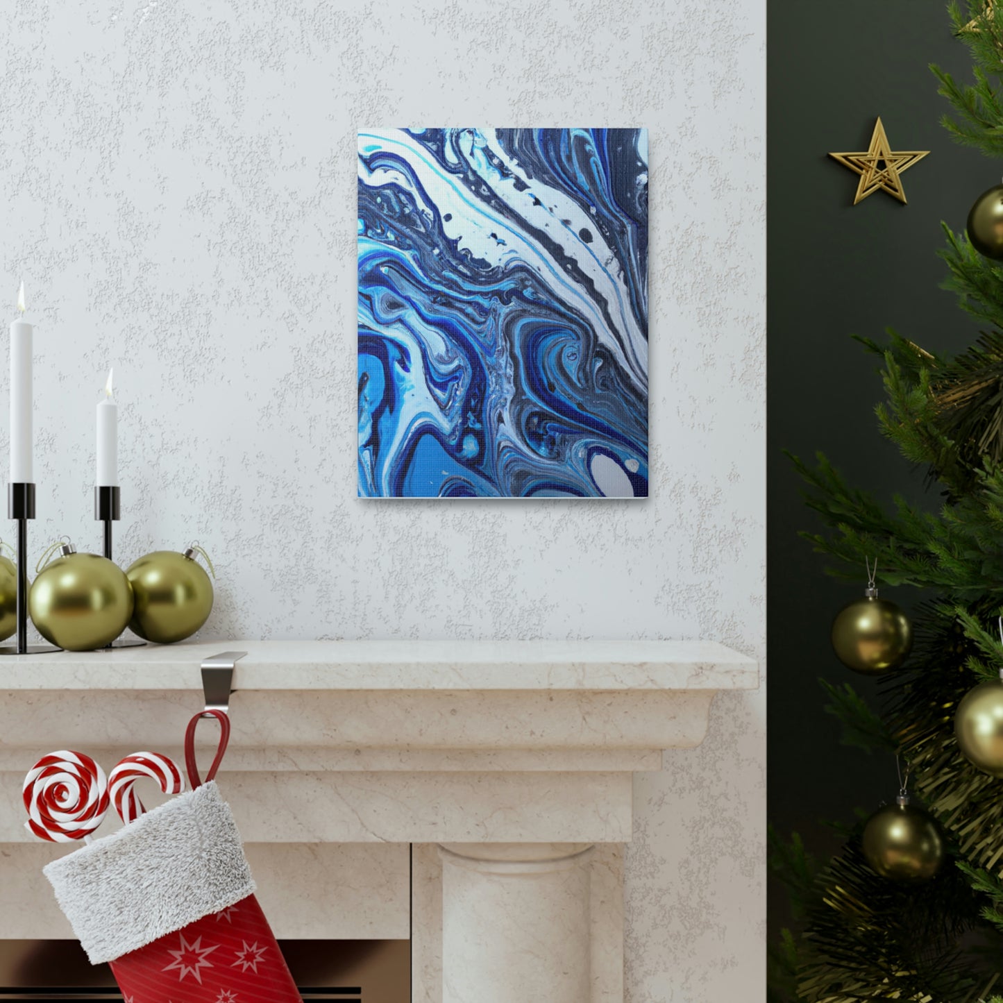 Blue Hope. - Canvas