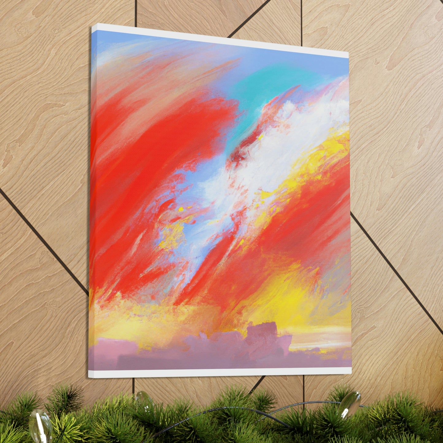 Brush Burst. - Canvas