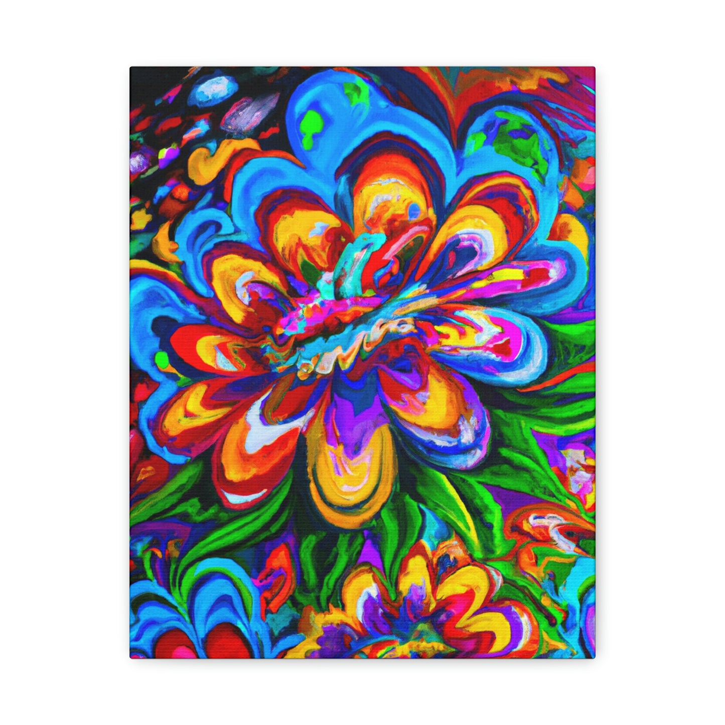 Fantasy Flora. - Canvas