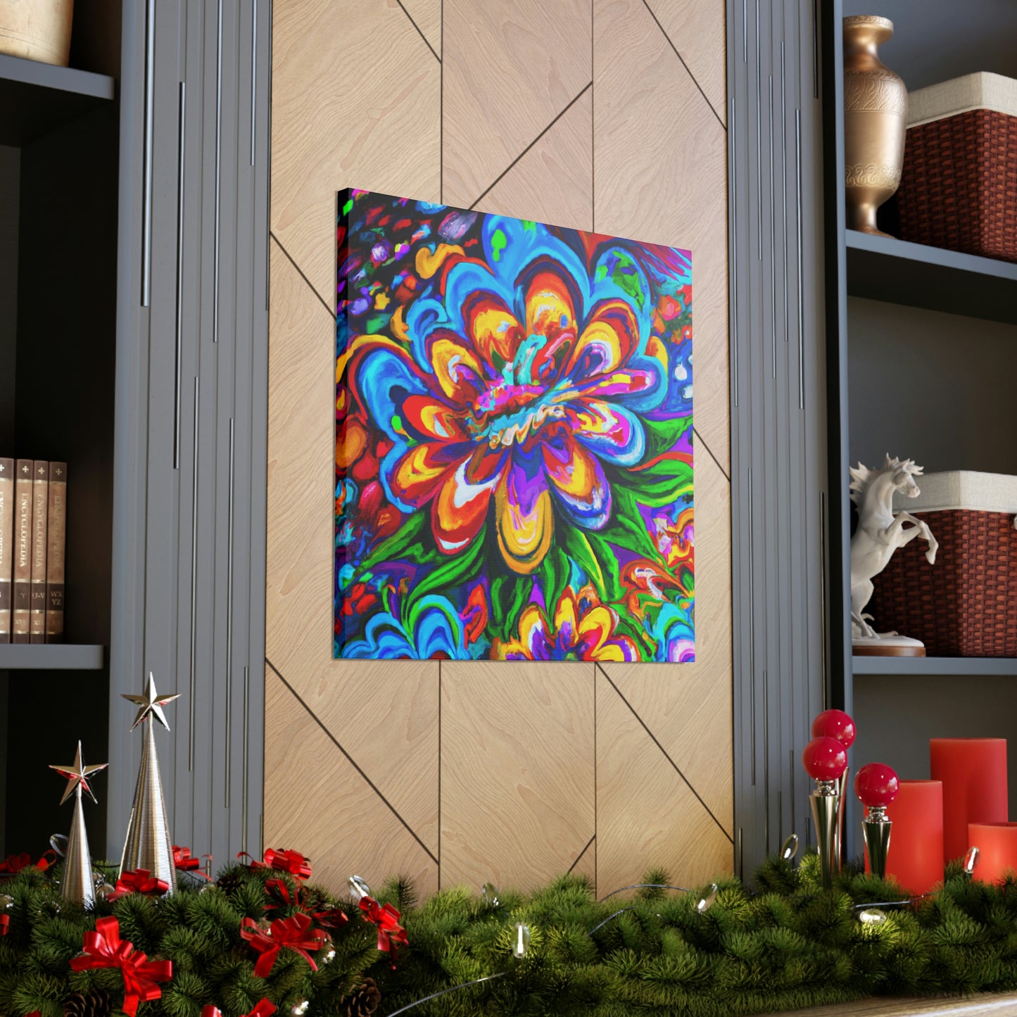 Fantasy Flora. - Canvas