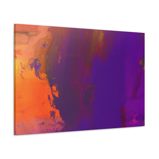 "Brushed Hues" - Canvas