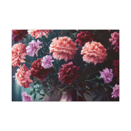 "Flower Vase Bliss." - Canvas