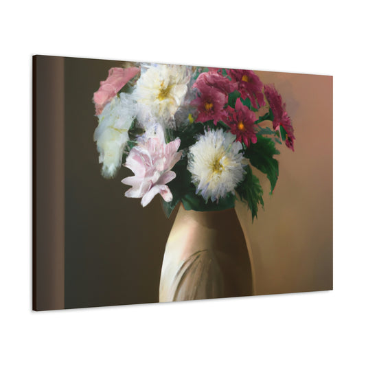 Floral Finesse Art. - Canvas