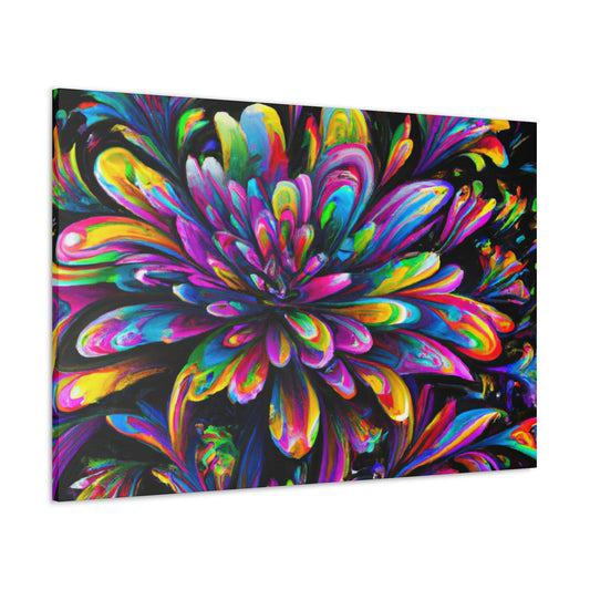 Colorful Bloom - Canvas