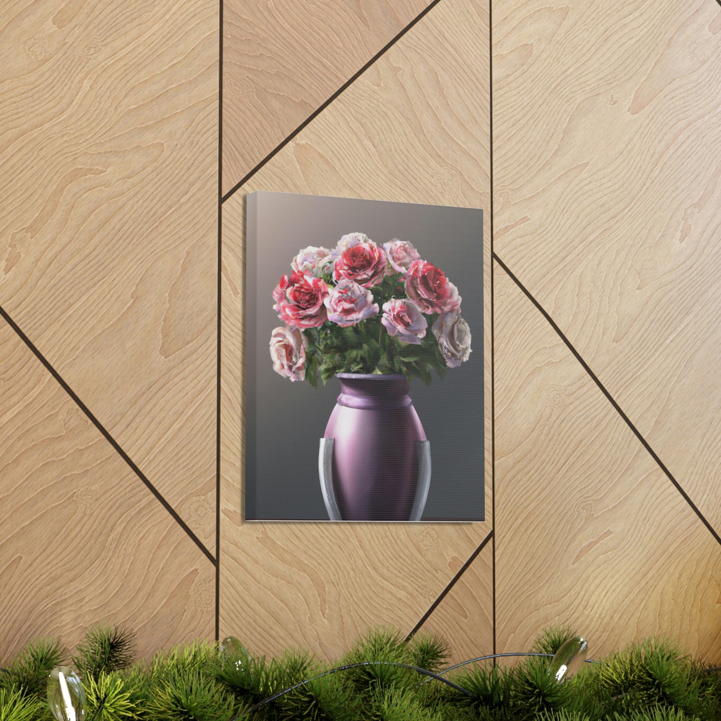 Floral Detail Bliss. - Canvas