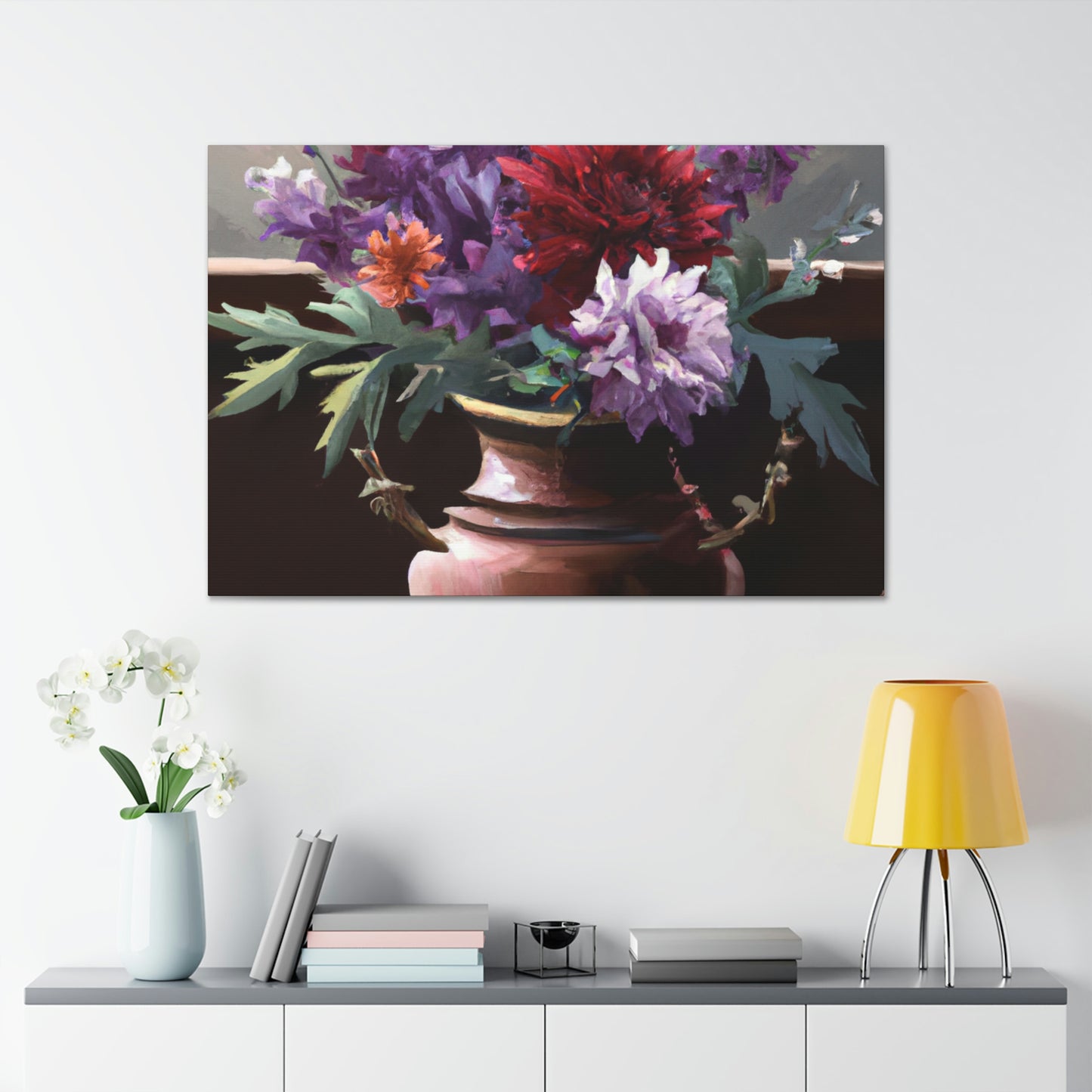 Floral Splendor Dream. - Canvas