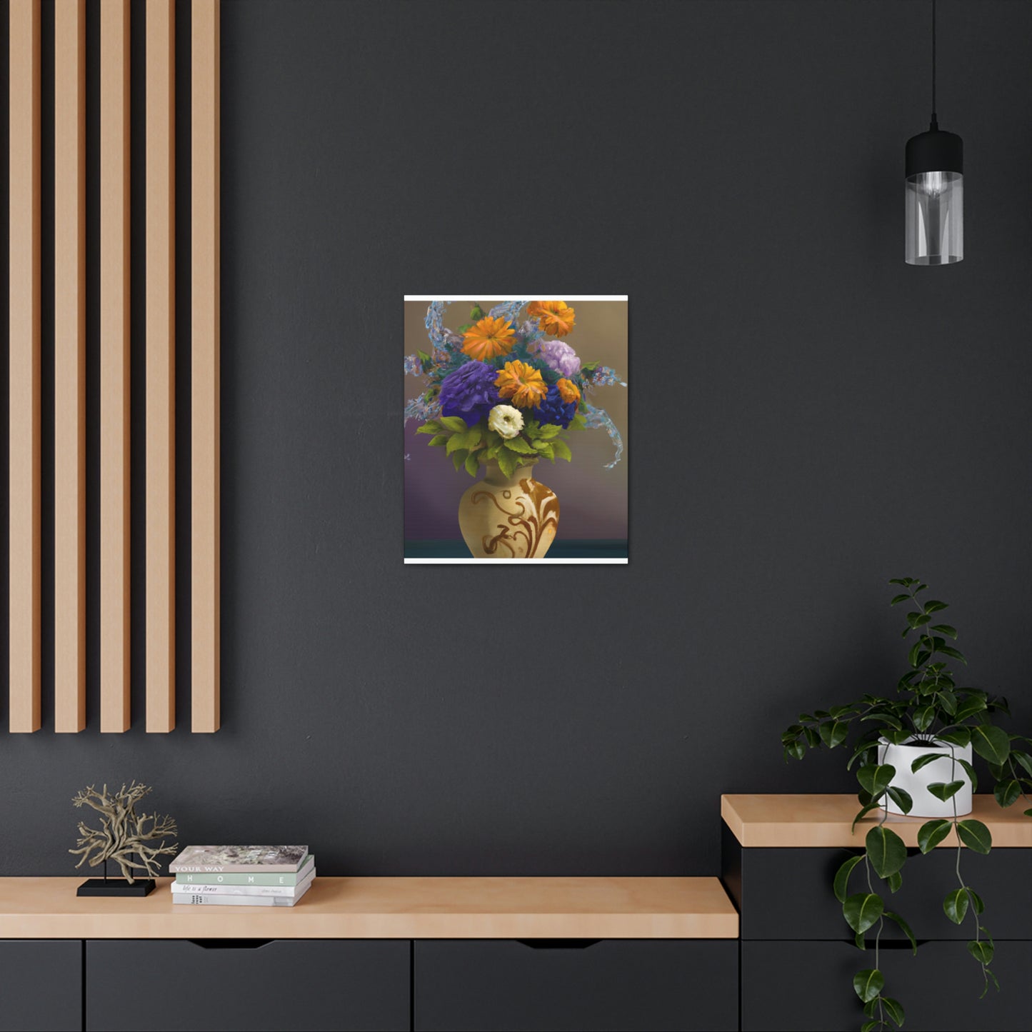 Floral Bliss Life. - Canvas