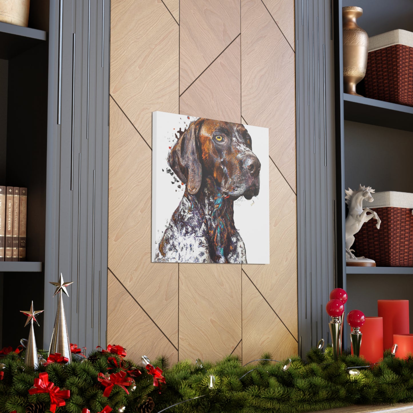 Furry Splendor. - Canvas