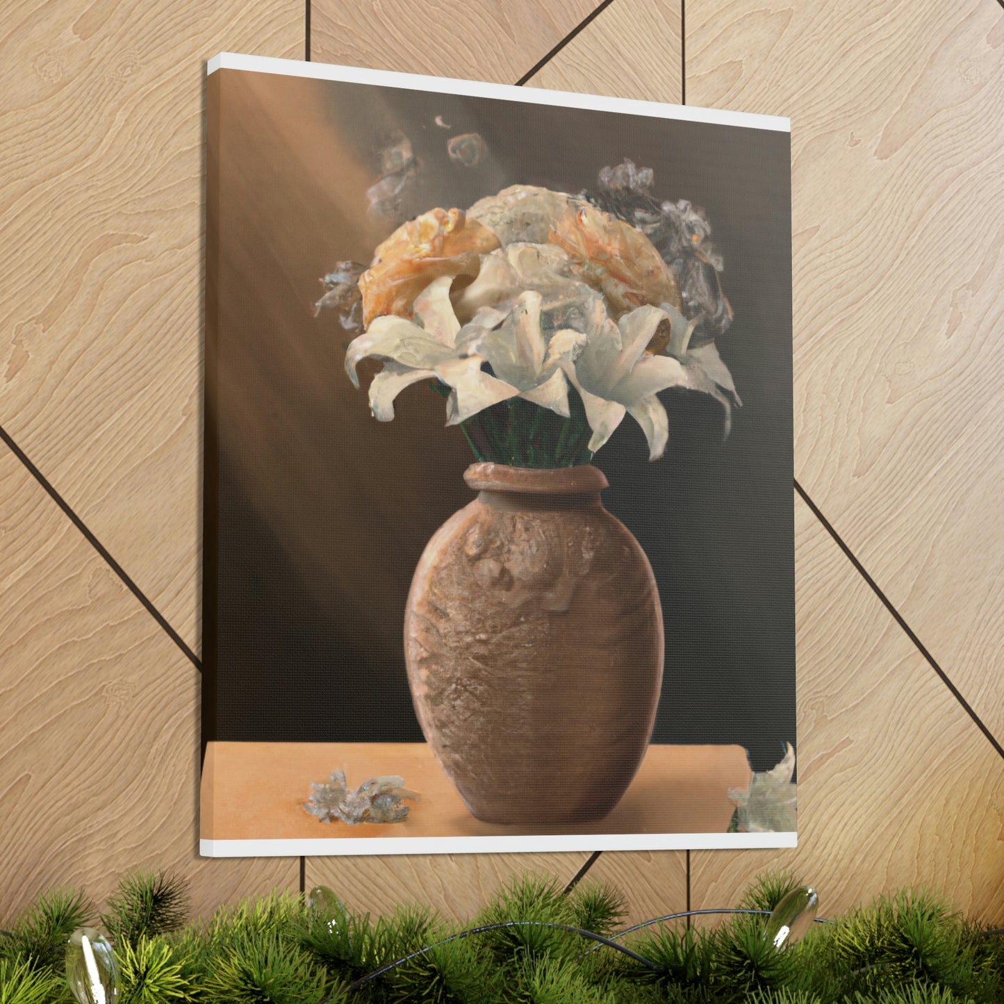 "Intricate Floral Bouquet." - Canvas