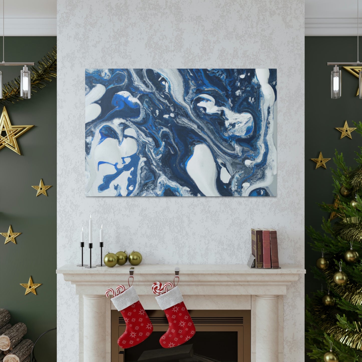 "Aqua Haven" - Canvas