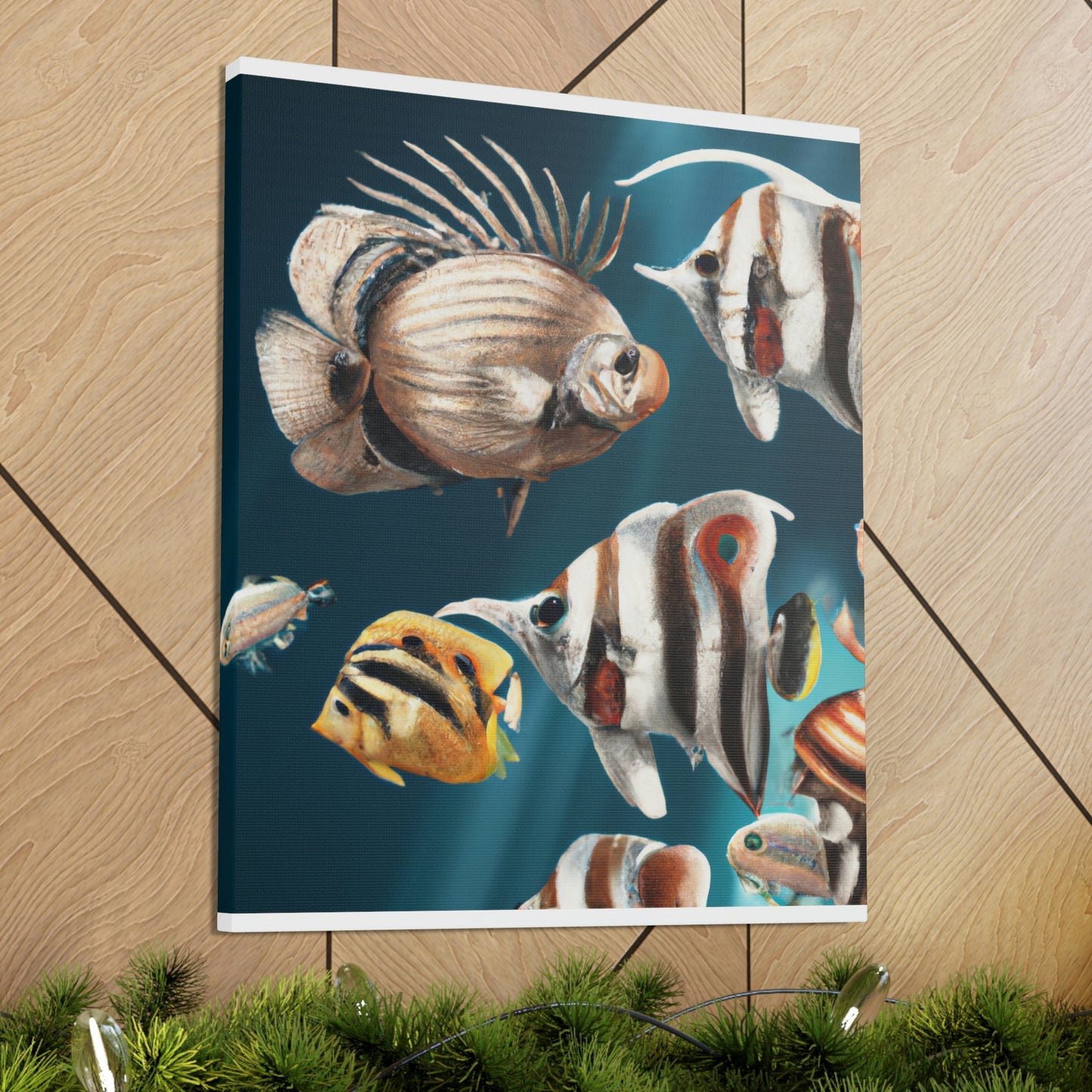 Oceanic Sea Life - Canvas