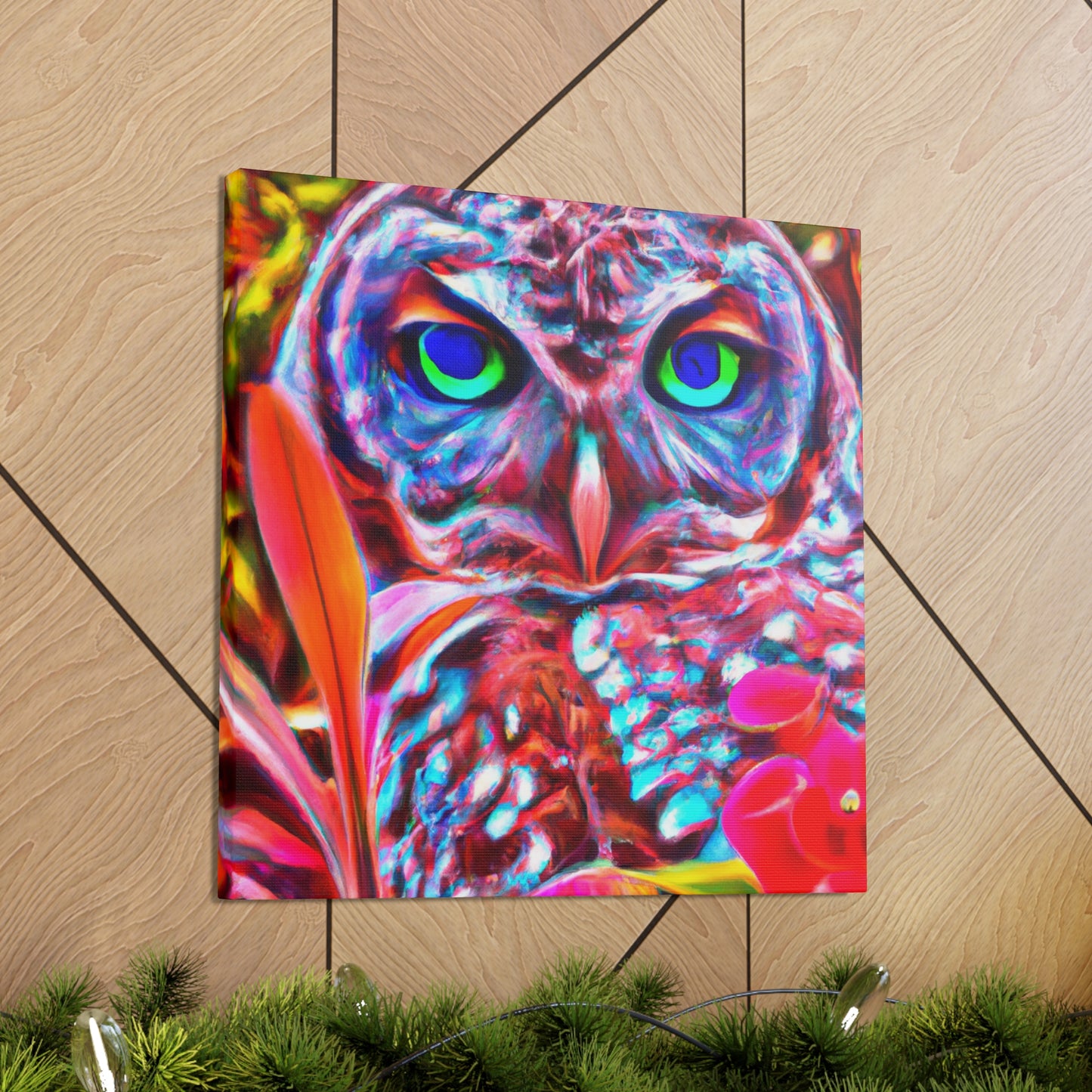 Owl Utopia. - Canvas