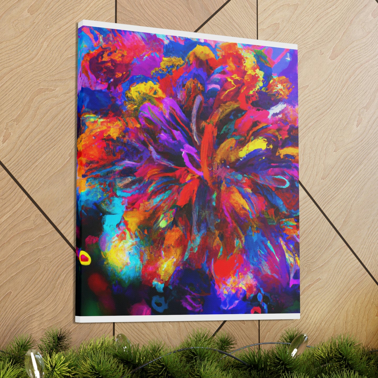 Vibrant Bloom - Canvas