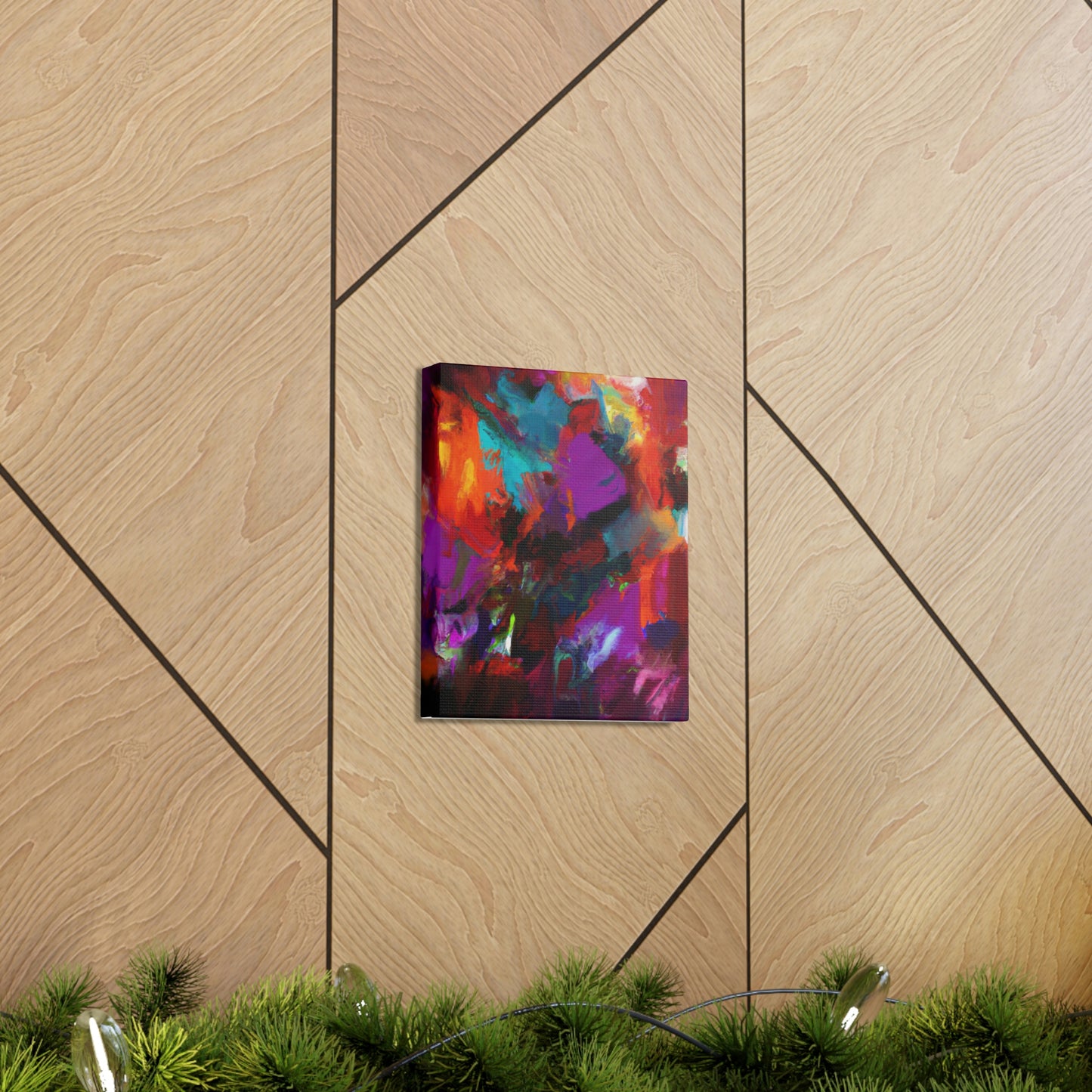"Color Cascade" - Canvas