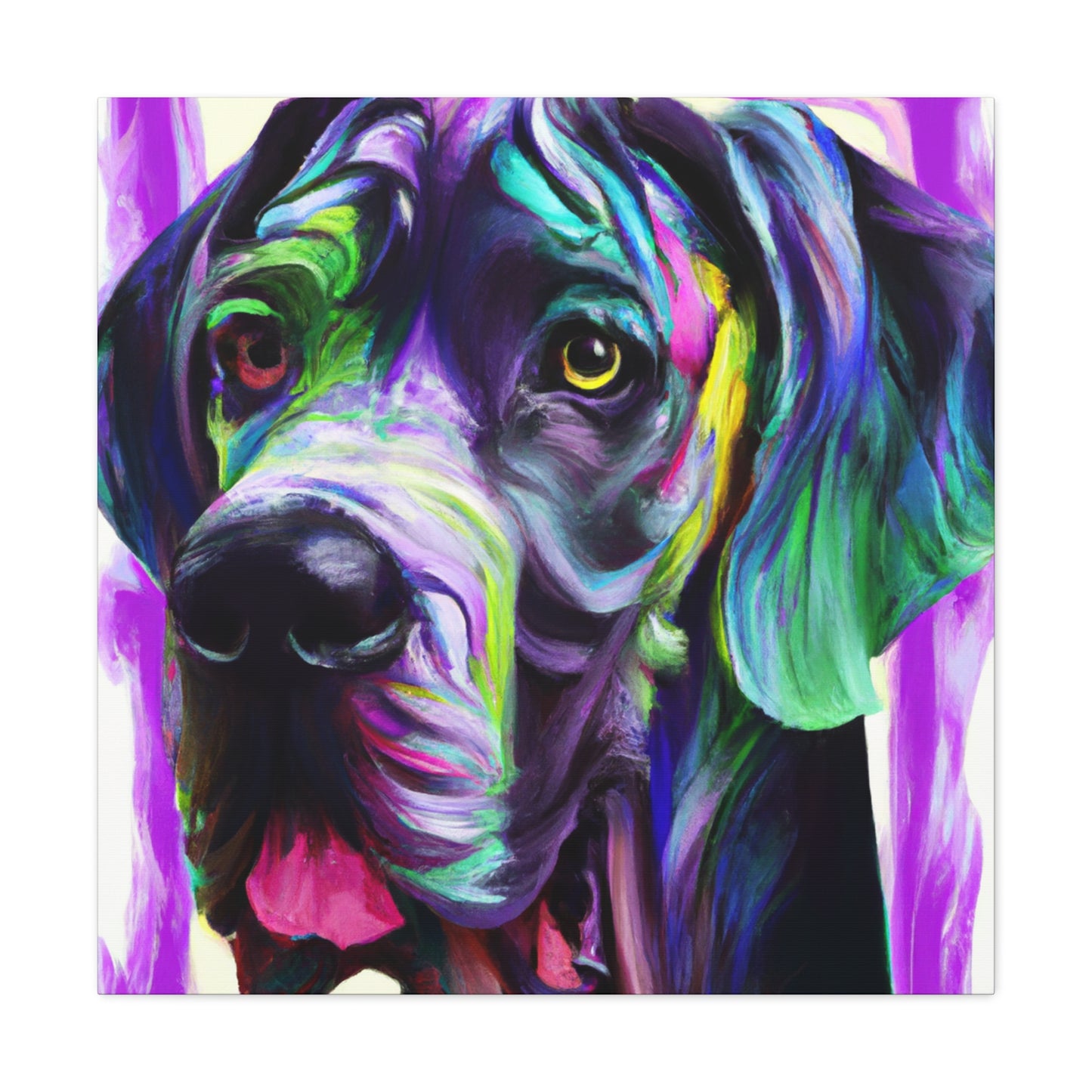 Vibrant Dane Dreams - Canvas