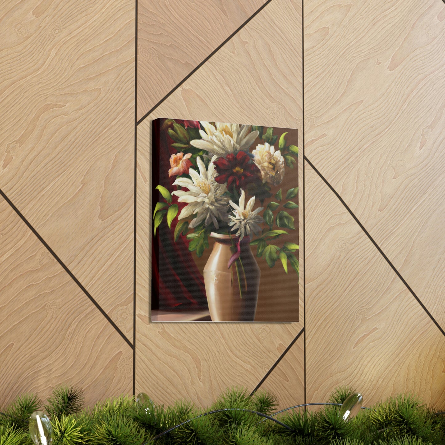 Vibrant Floral Awesomeness. - Canvas