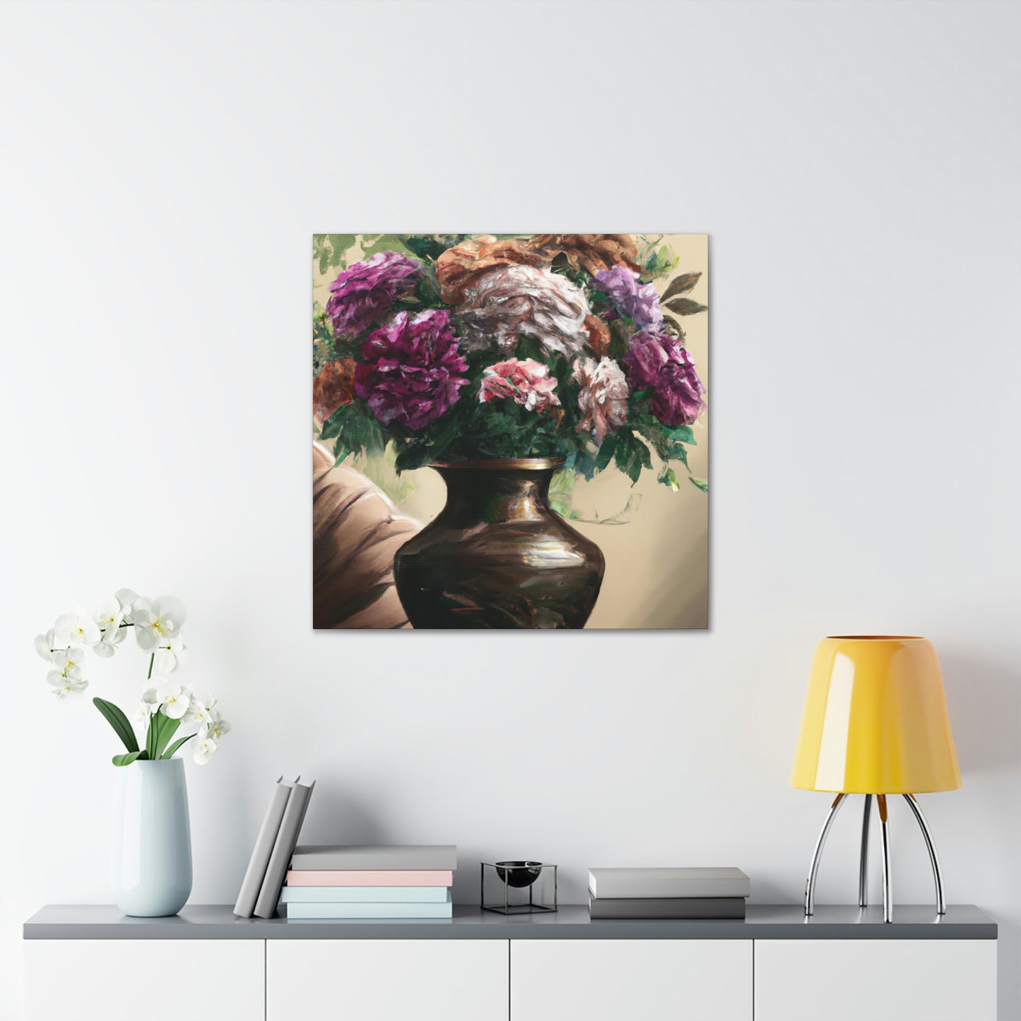 "Petal Palette Foliage". - Canvas