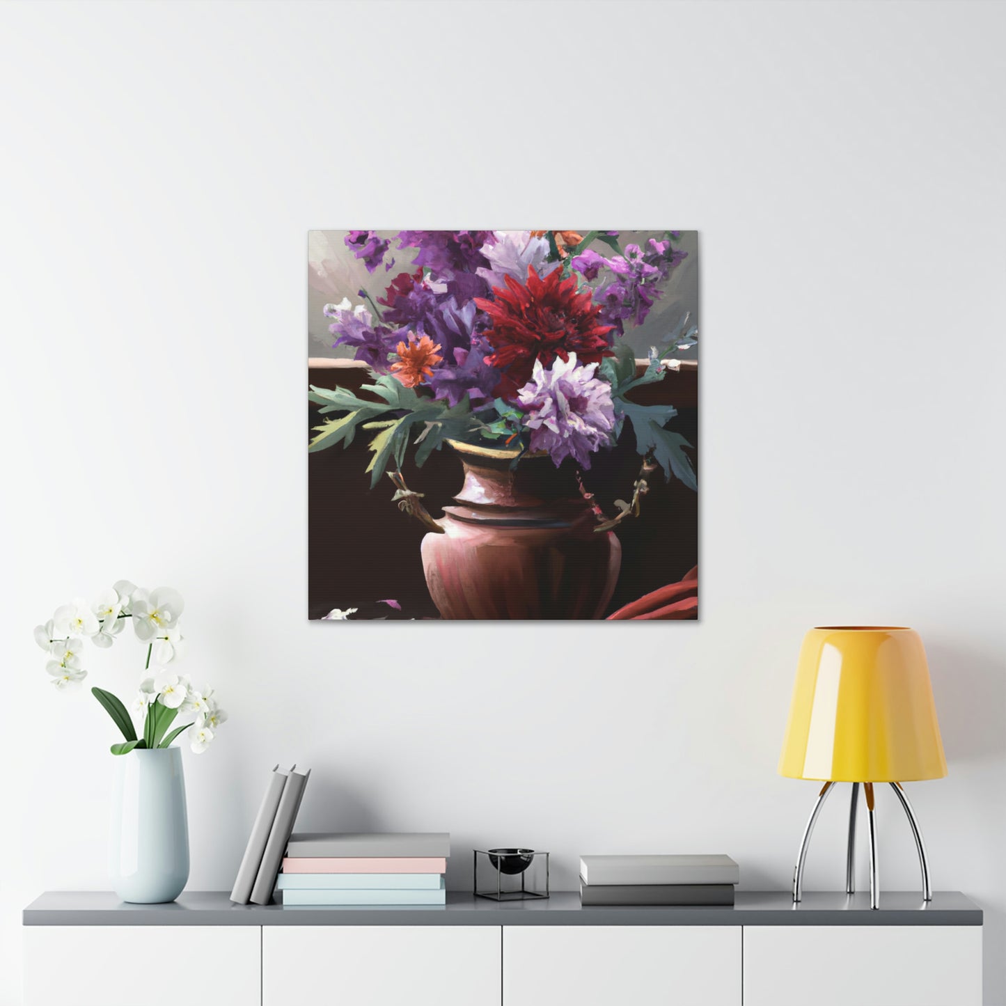 Floral Splendor Dream. - Canvas