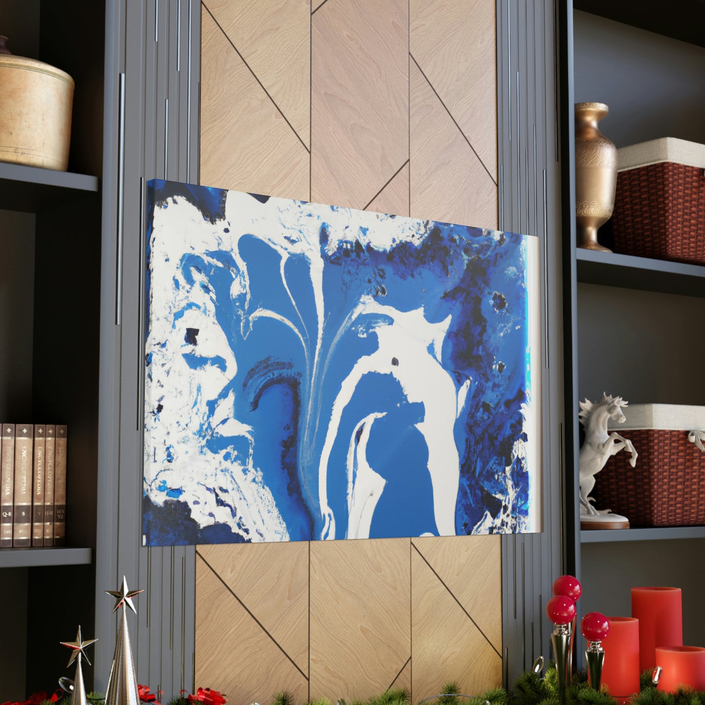 "Nebula Blue." - Canvas