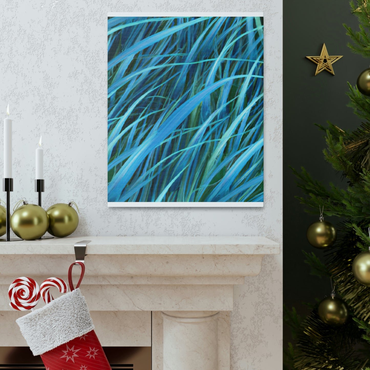 Oasis Groove. - Canvas
