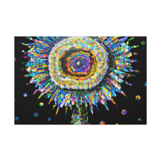 Tri-Bloom Blast - Canvas