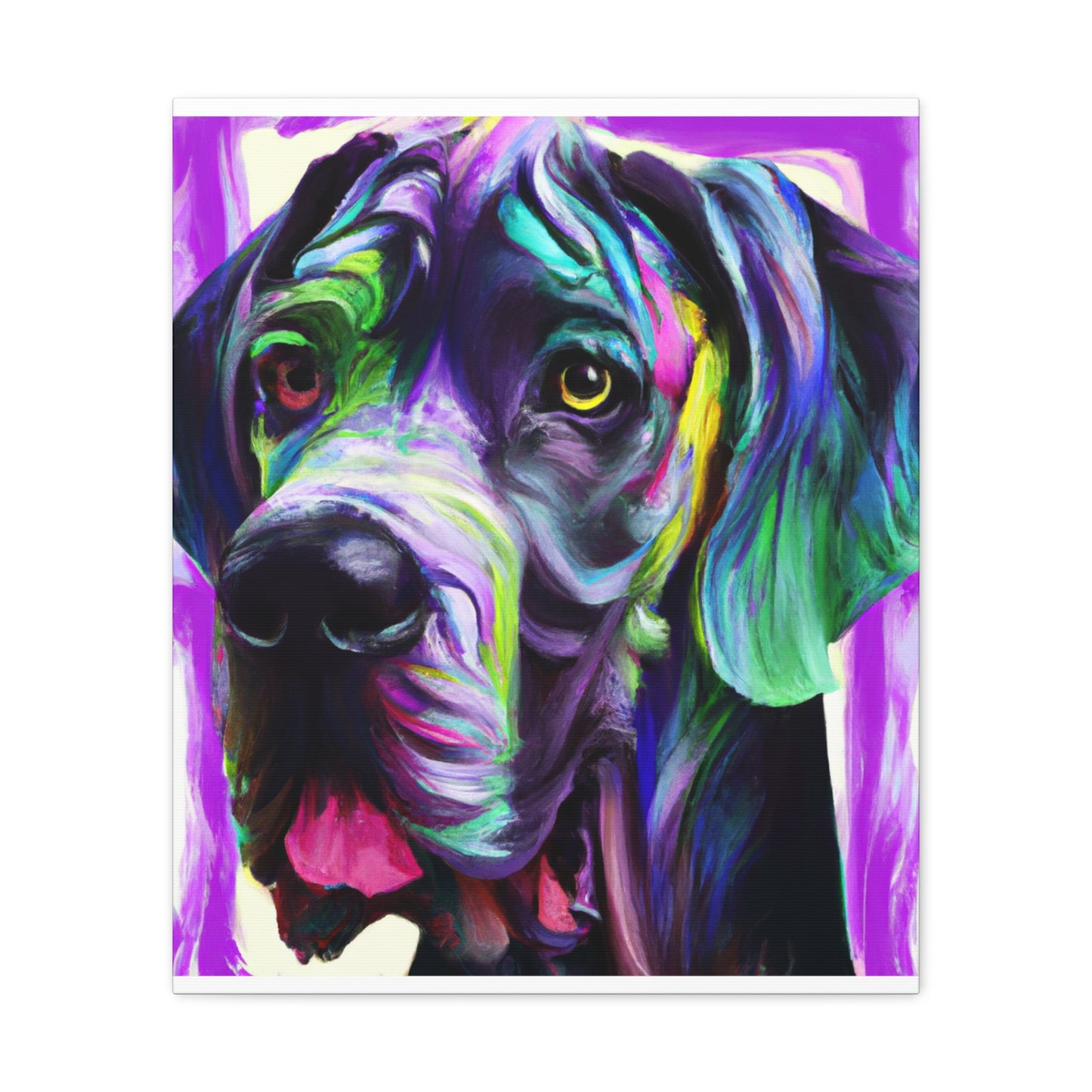 Vibrant Dane Dreams - Canvas