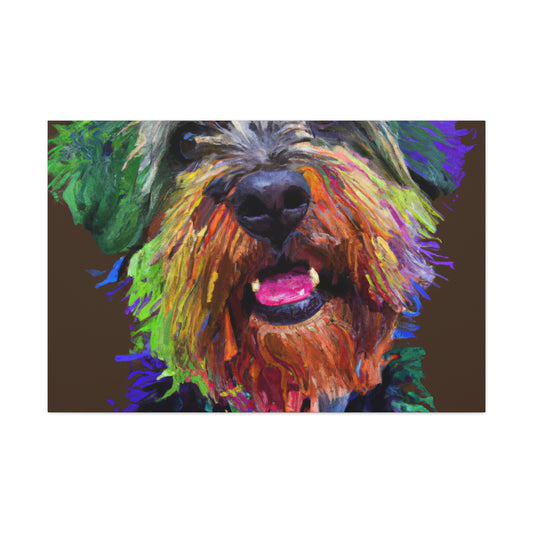 Canine Colorful. - Canvas